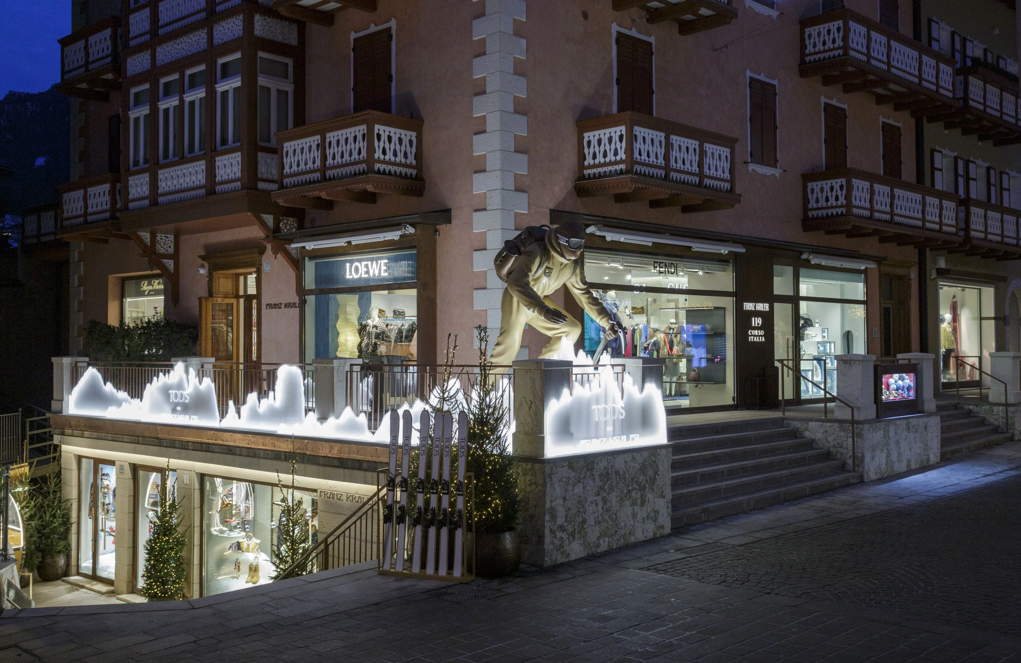 Moda protagonista nella Cortina olimpica