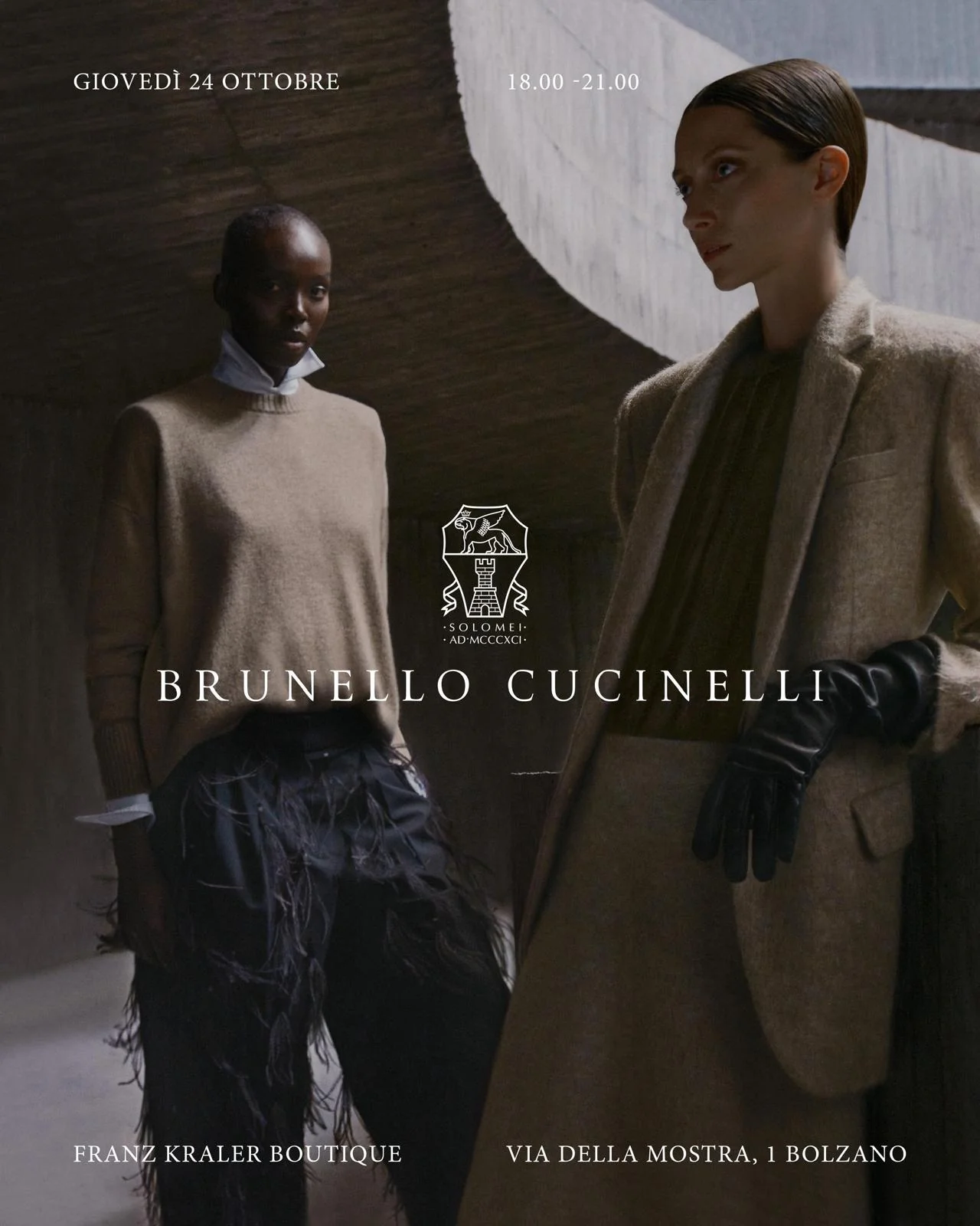 Best Luxury Bag Wholesale Bolzano si trasforma in un flagship store Brunello Cucinelli
