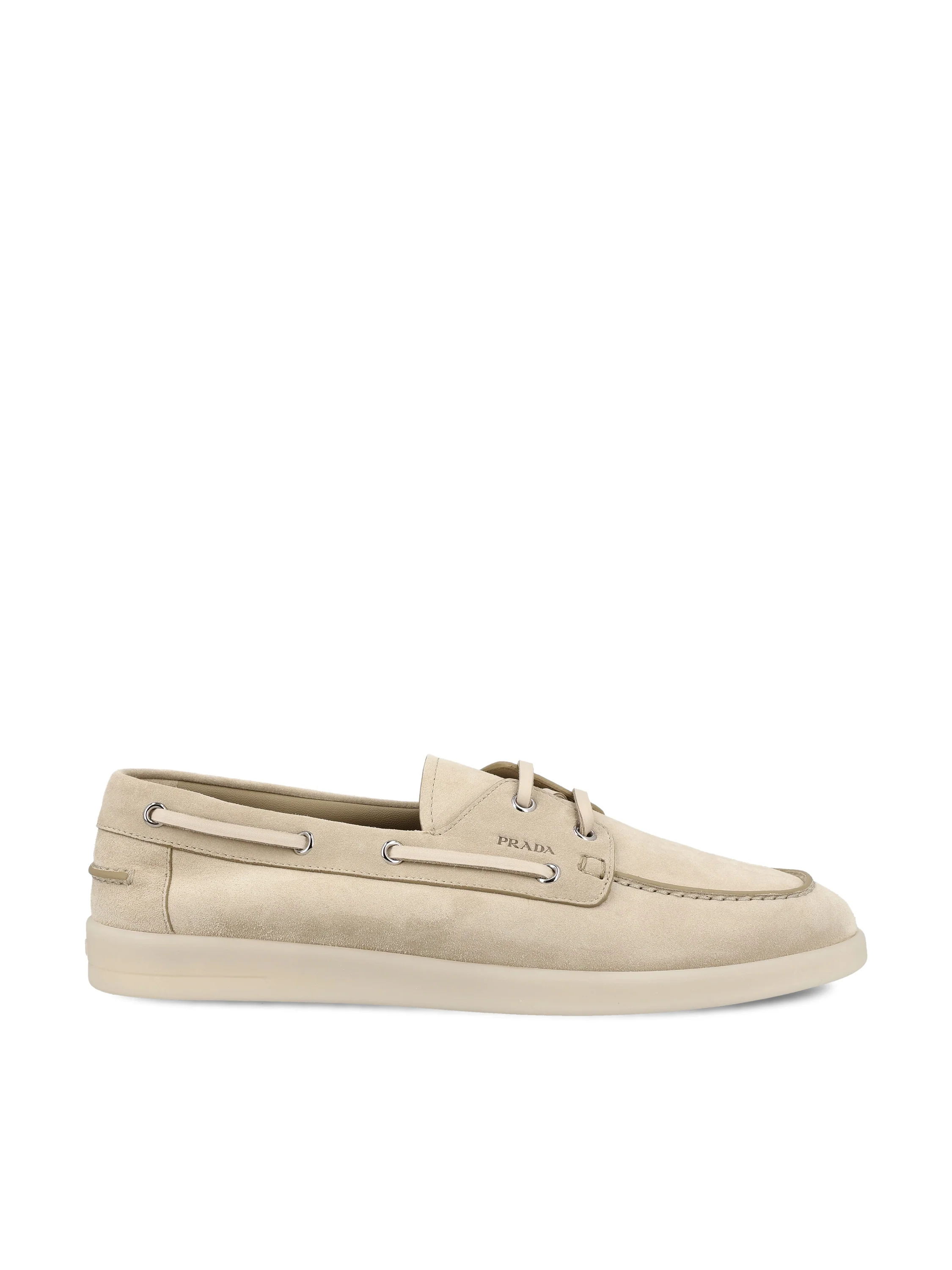 Mocasines de piel de nobuk PRADA