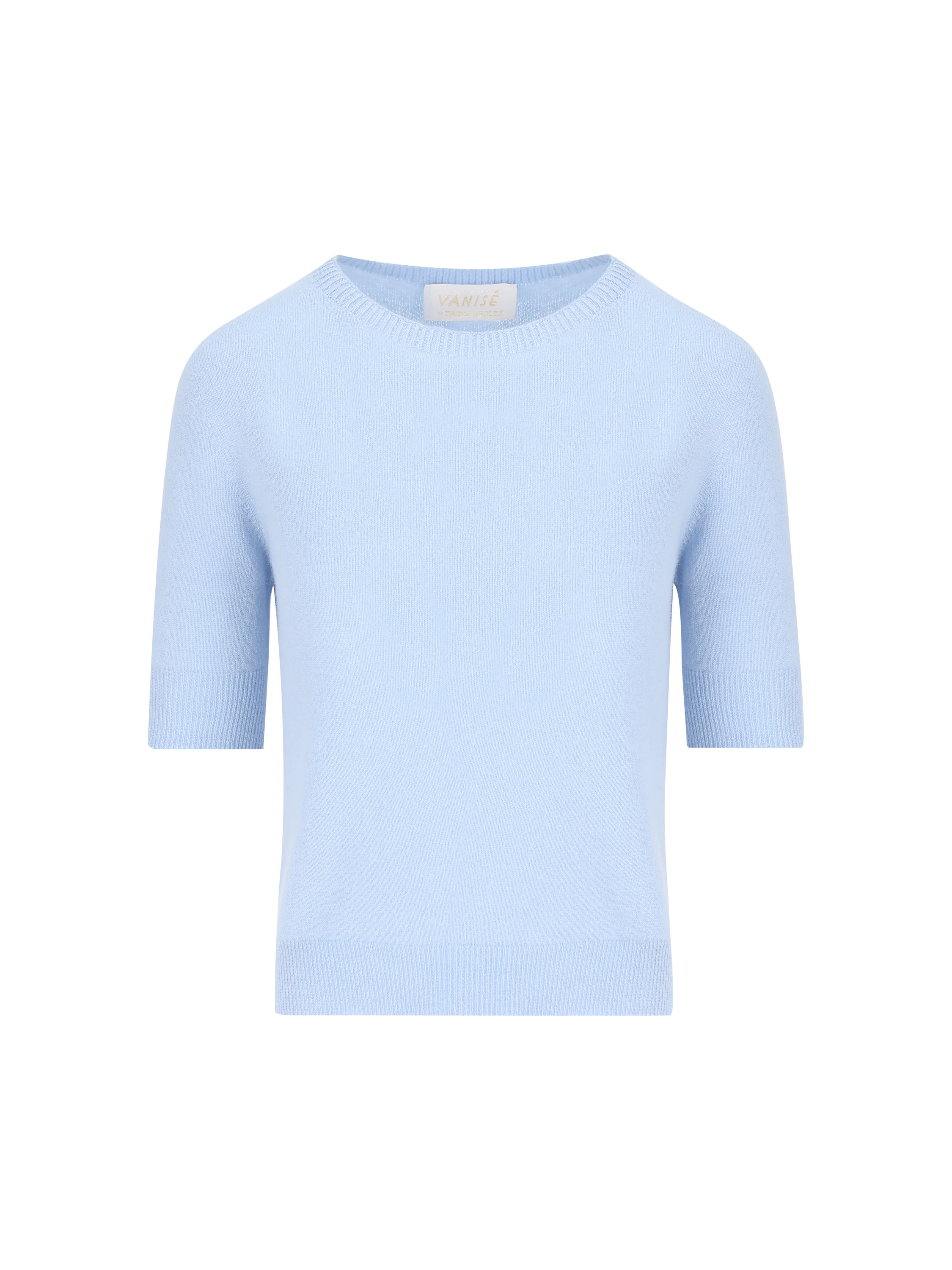 Maglia realizzata in cashmere. V36614 ACQUAMARINA VANISE' 