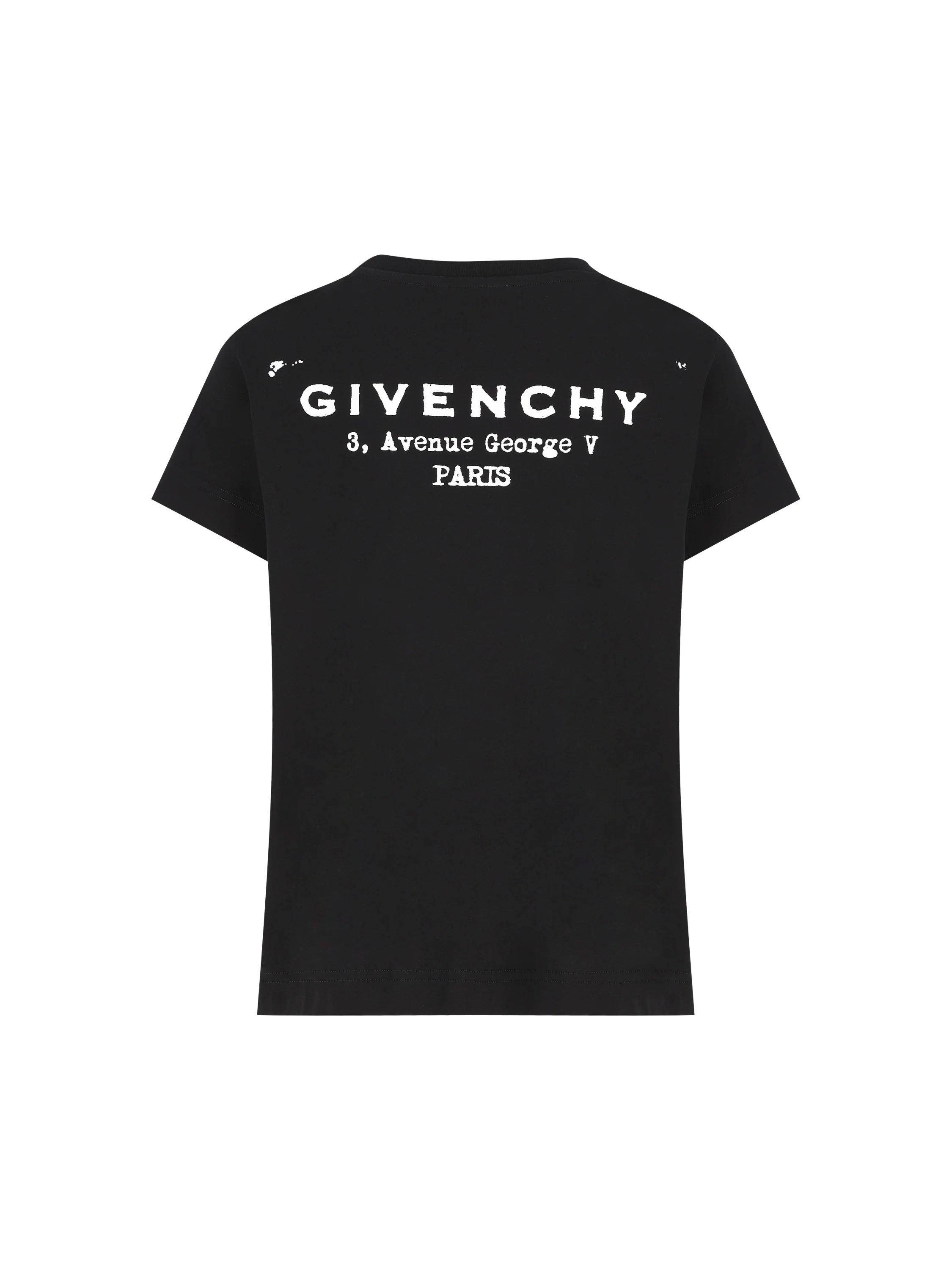 T-Shirt in cotone. BW70FJP75N 001 GIVENCHY