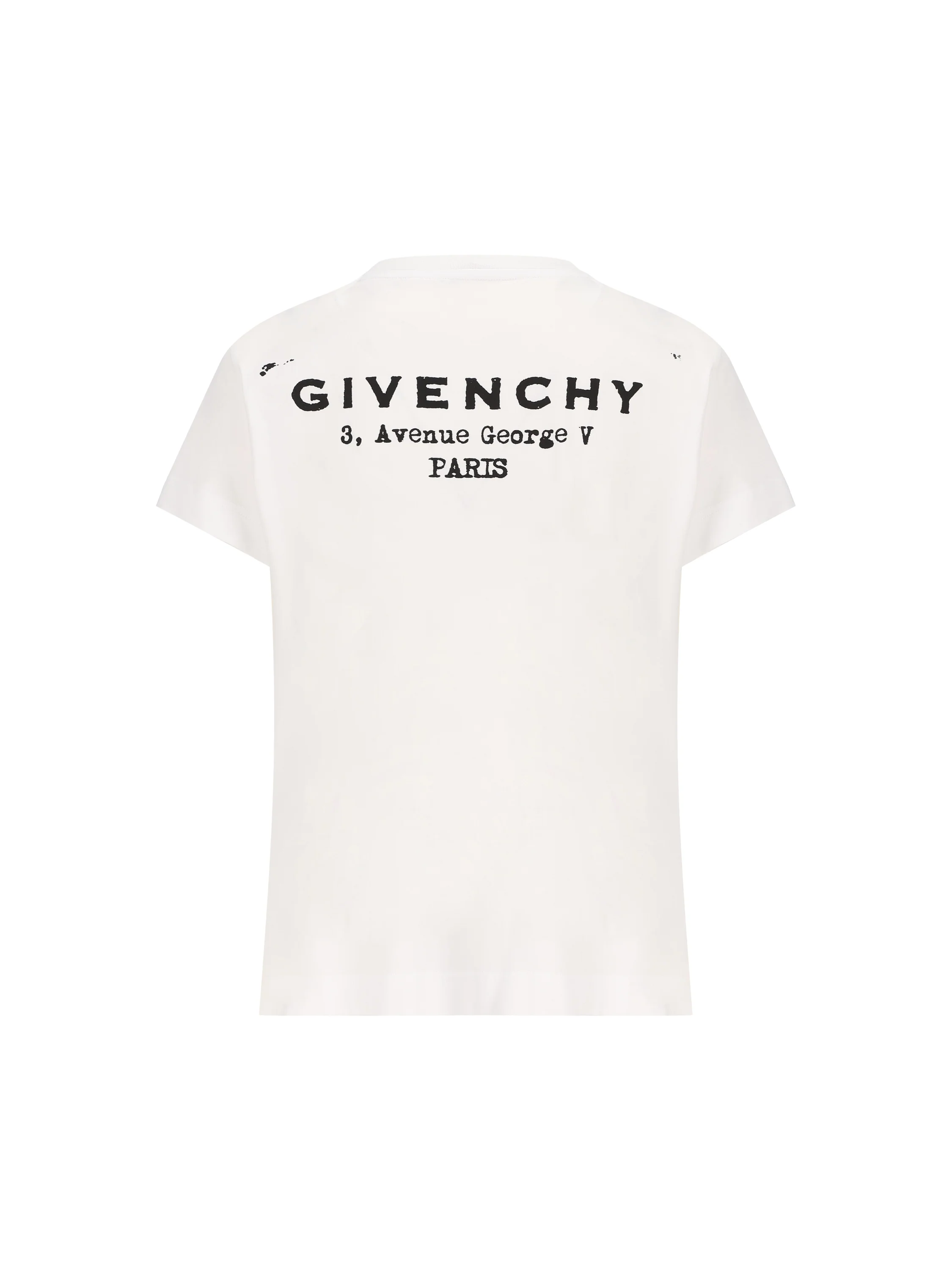 T-Shirt in cotone. BW70FJP75N 100 GIVENCHY 