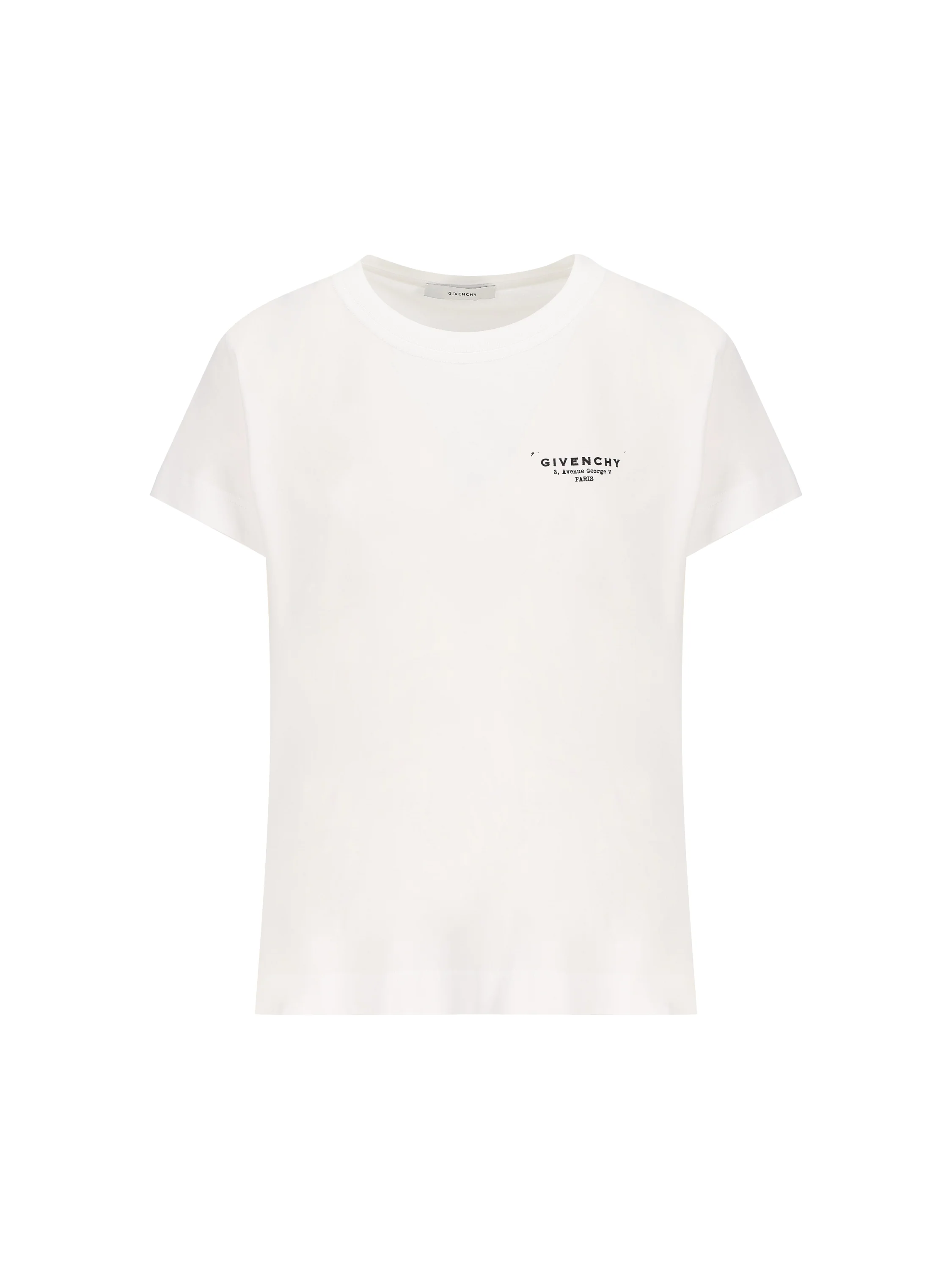 T-Shirt in cotone. BW70FJP75N 100 GIVENCHY 