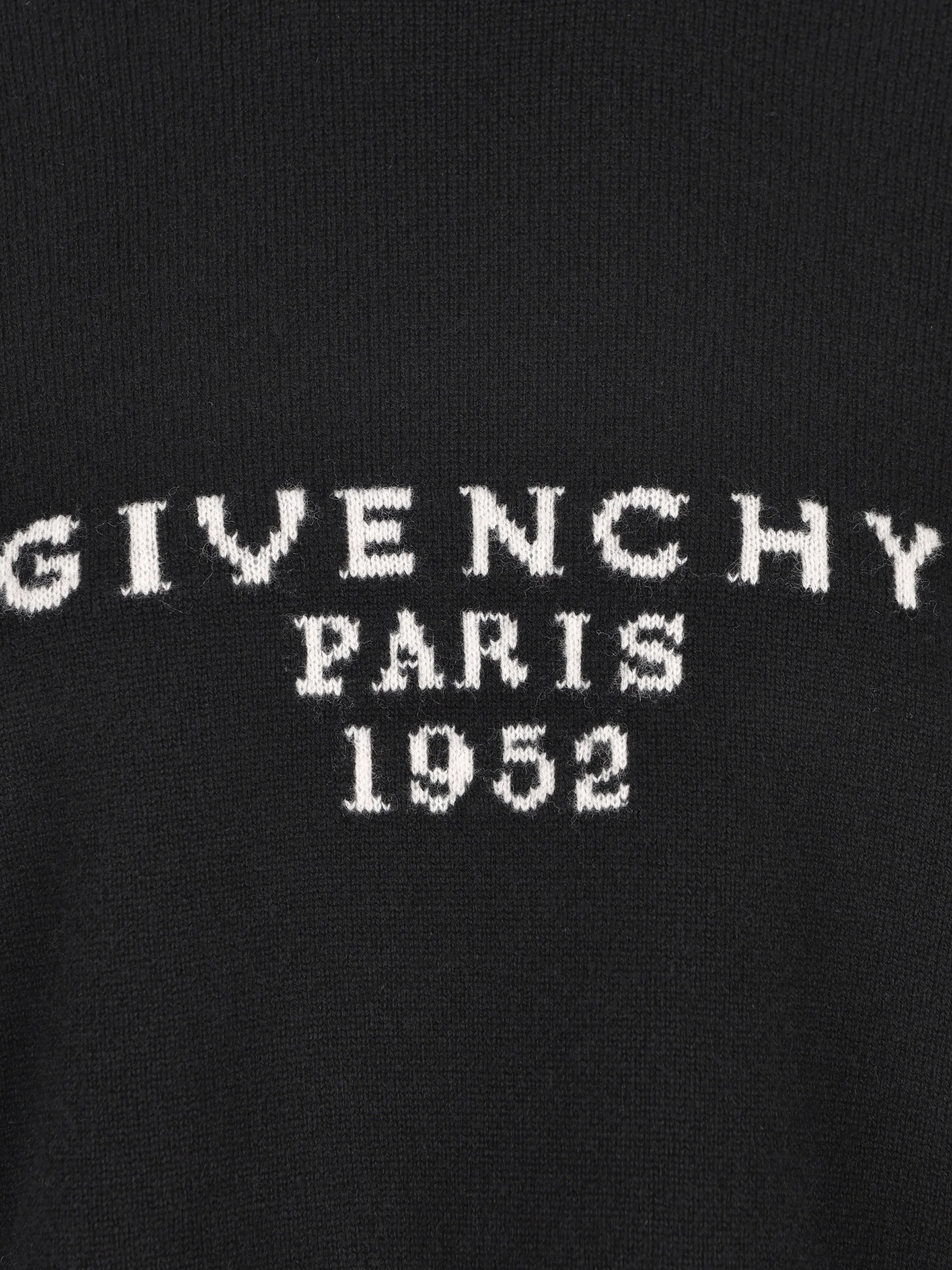 Maglione dolcevita in lana e cashmere BW90VE4ZSN 001 GIVENCHY 
