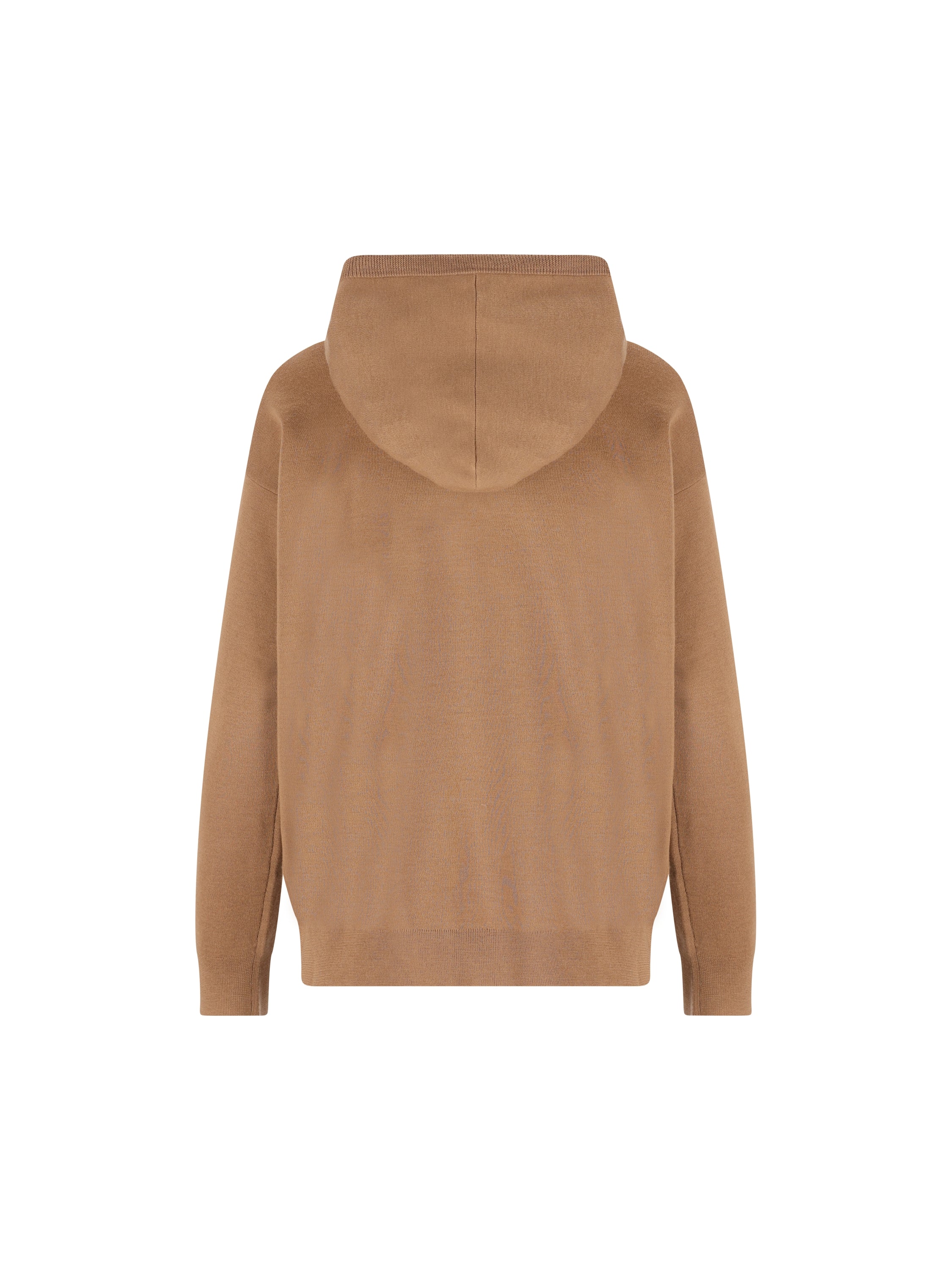 Felpa in Lana Vergine con Cappuccio e Logo in Velluto 2521366222600 013 MAX MARA