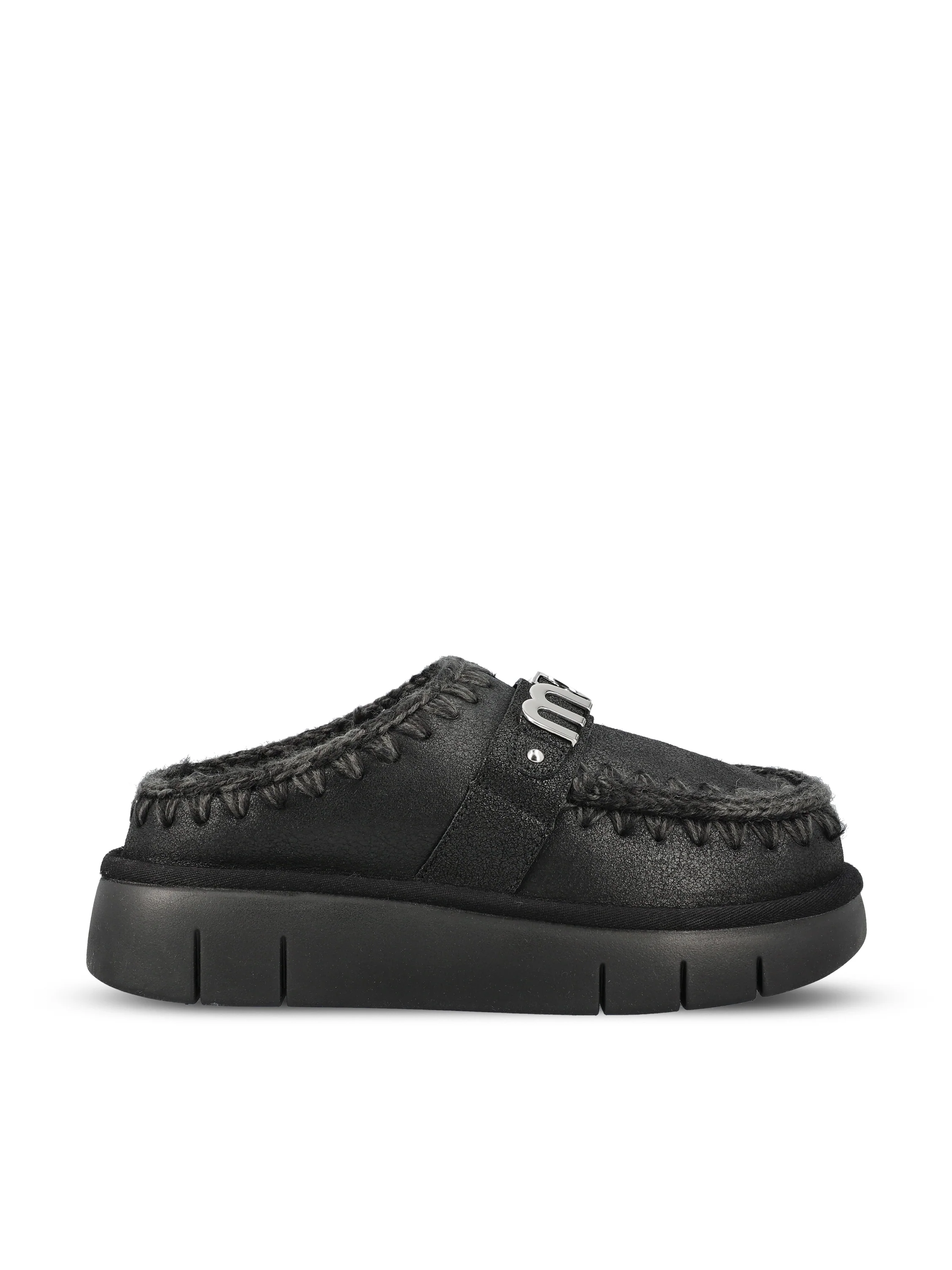 Sabot realizzati in pelle. FW531001B CBKG MOU 