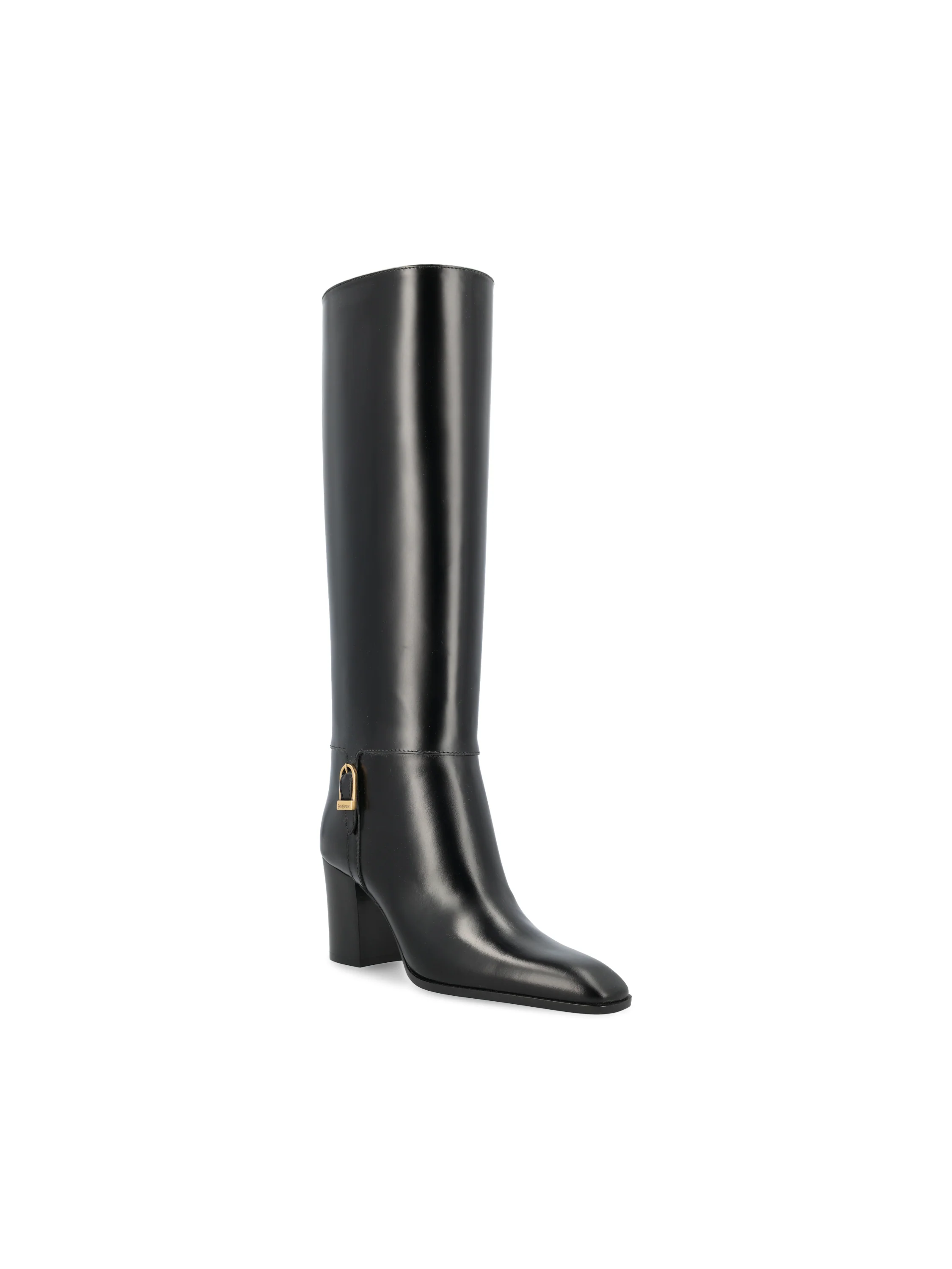 Stivali realizzati in pelle. 818207 AAEHR1000 SAINT LAURENT