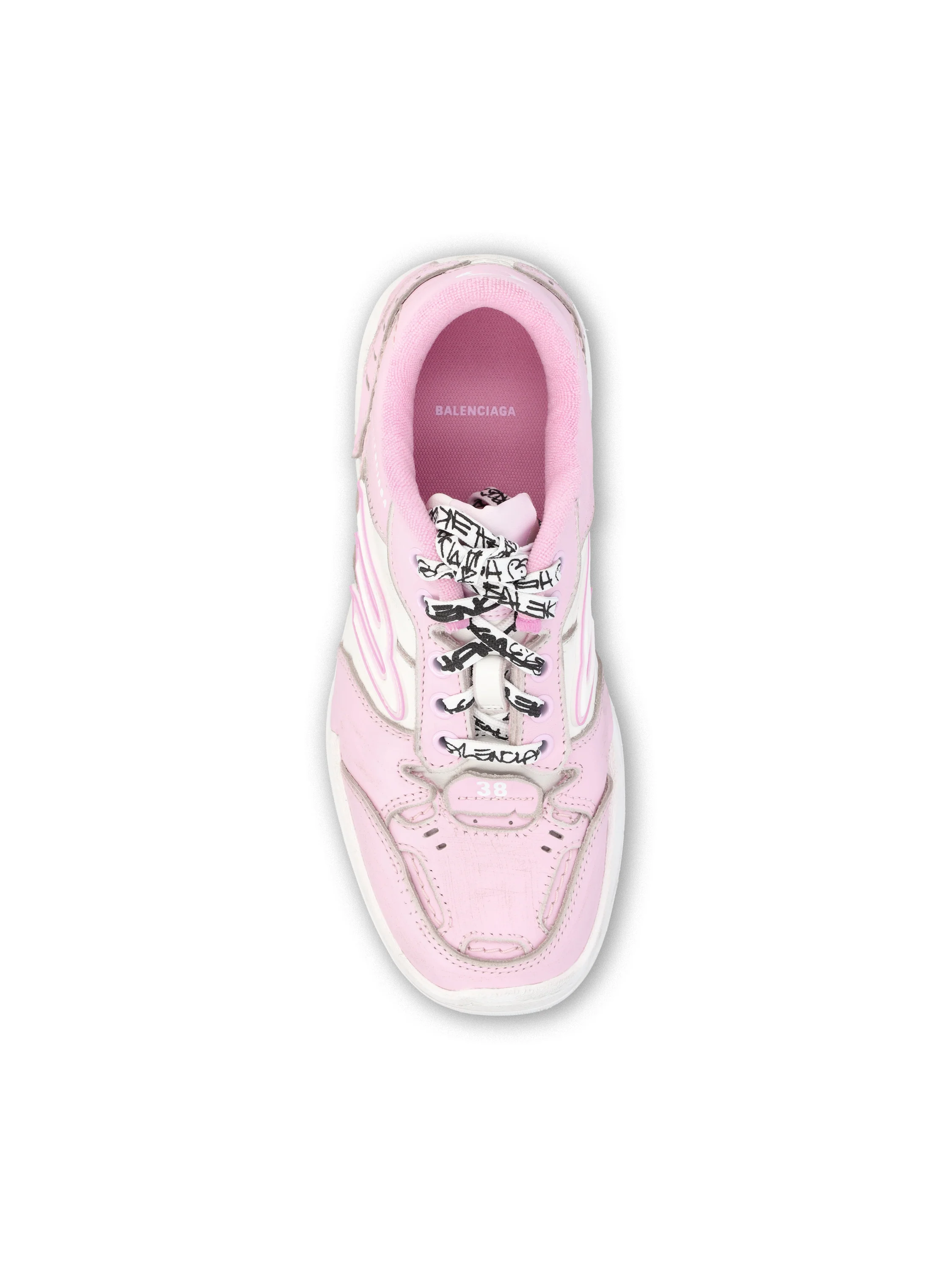 Sneakers realizzate in pelle. 841763 WCURS5090 BALENCIAGA