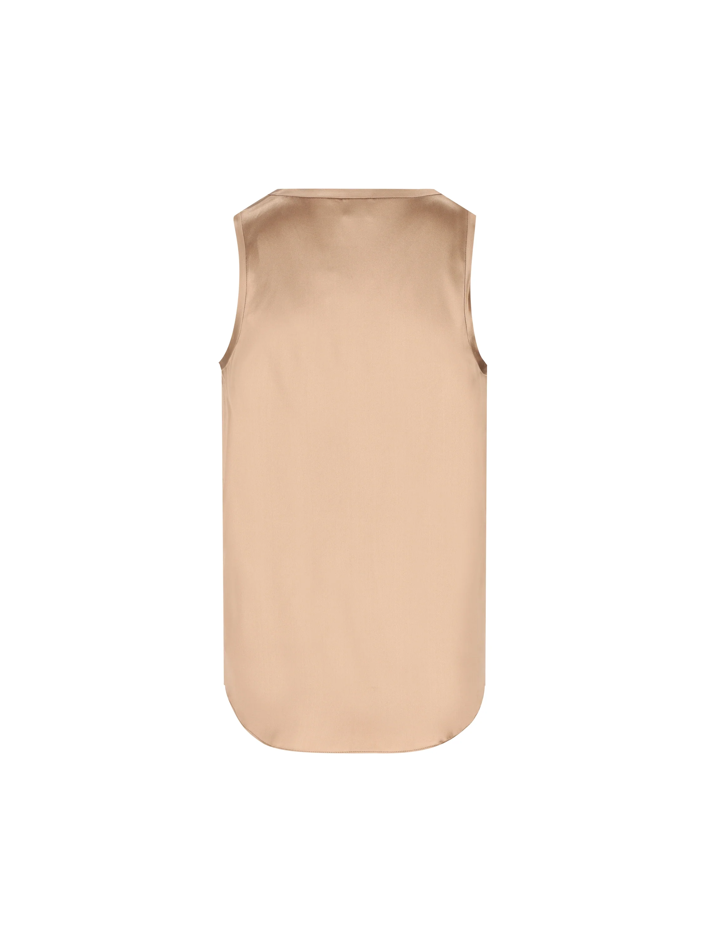 Top reversibile in raso di seta stretch M0C59E0600 C9237 BRUNELLO CUCINELLI 