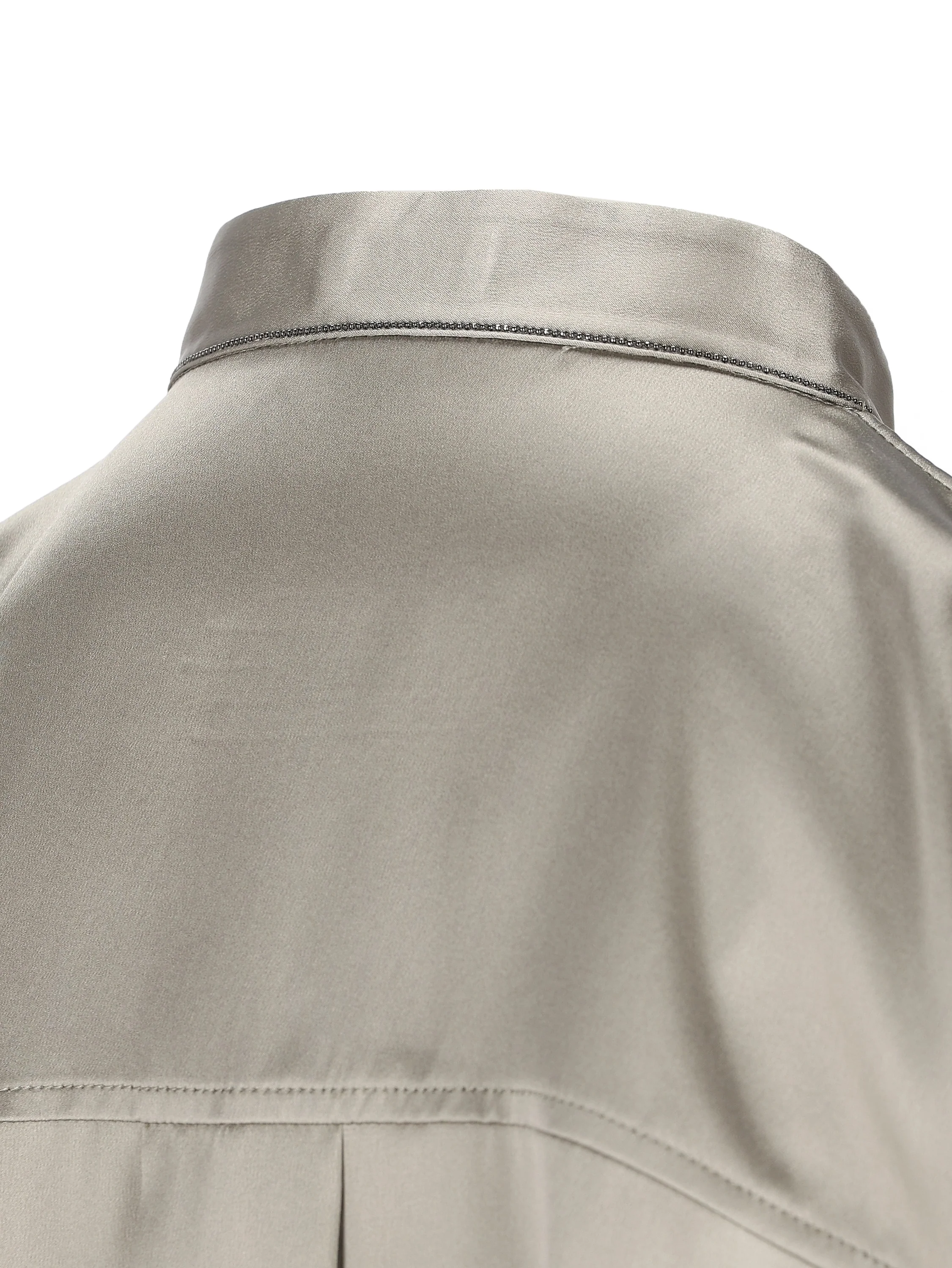 Camicia realizzata in seta. M0C59MY906 C9125 BRUNELLO CUCINELLI 