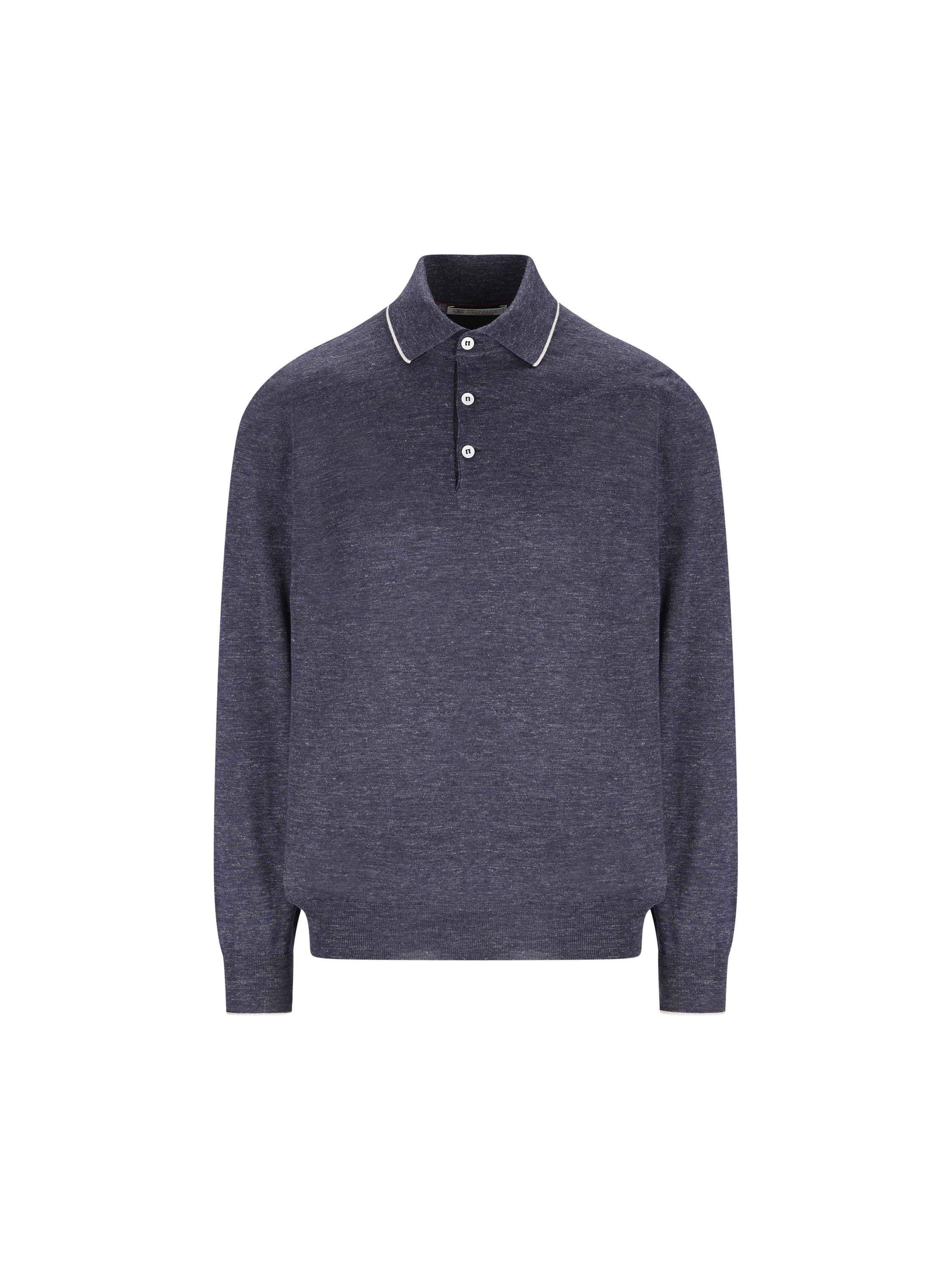 Polo realizzata in cashmere e seta. MHS805905 CKL07 BRUNELLO CUCINELLI 