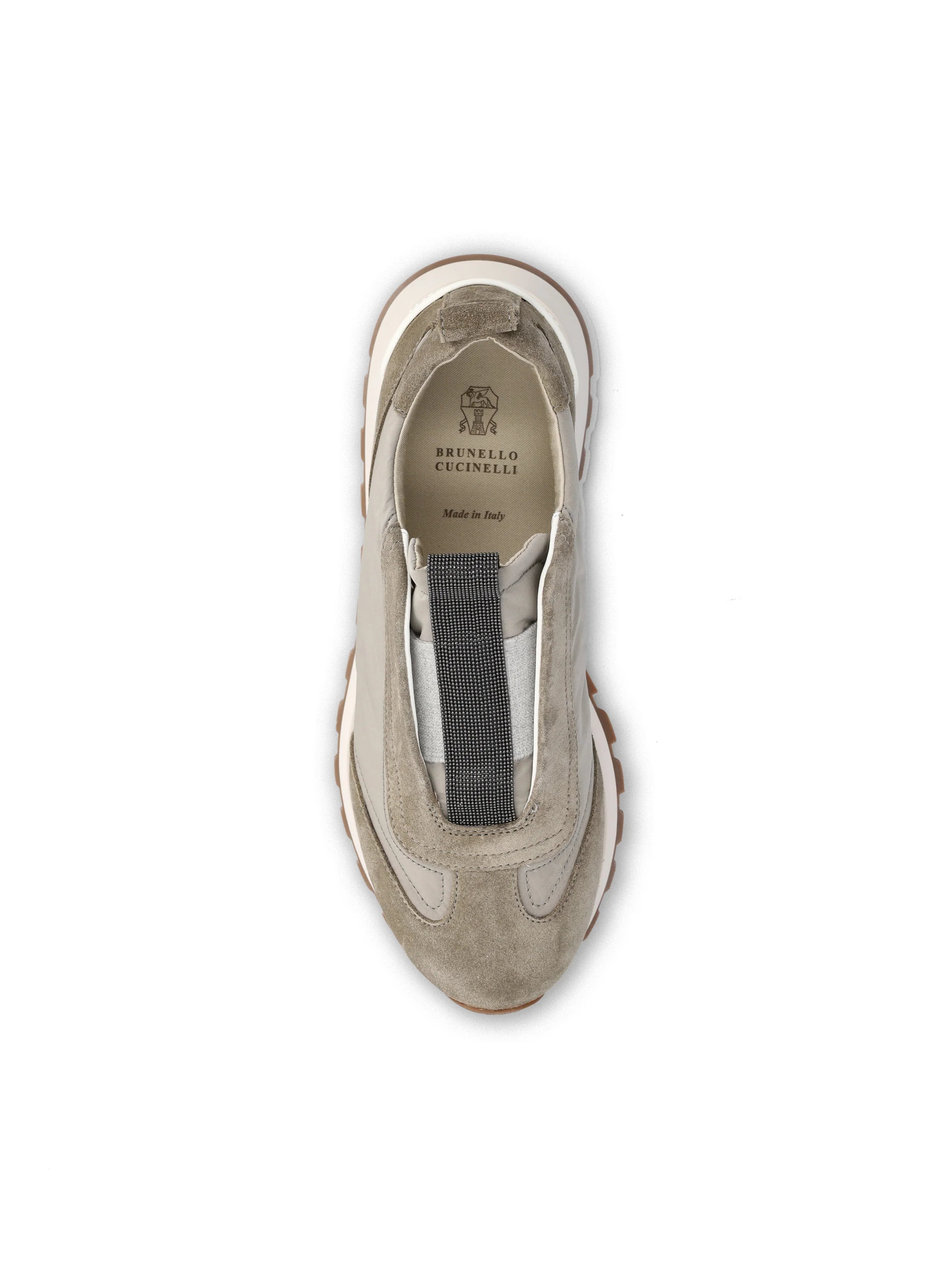Sneakers realizzate in poliestere. MZ47G2127 C7550 BRUNELLO CUCINELLI 