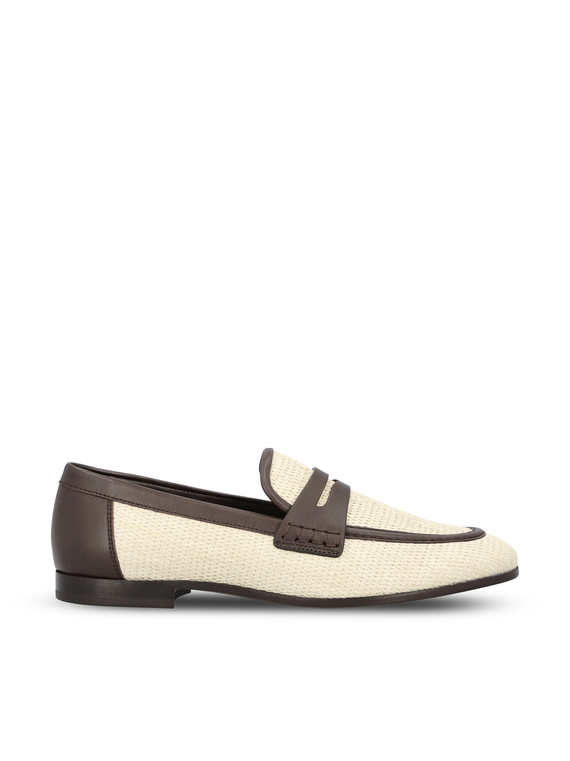 Mocassini realizzati in poliammide e cotone. MZQ9C3210 C112 BRUNELLO CUCINELLI 