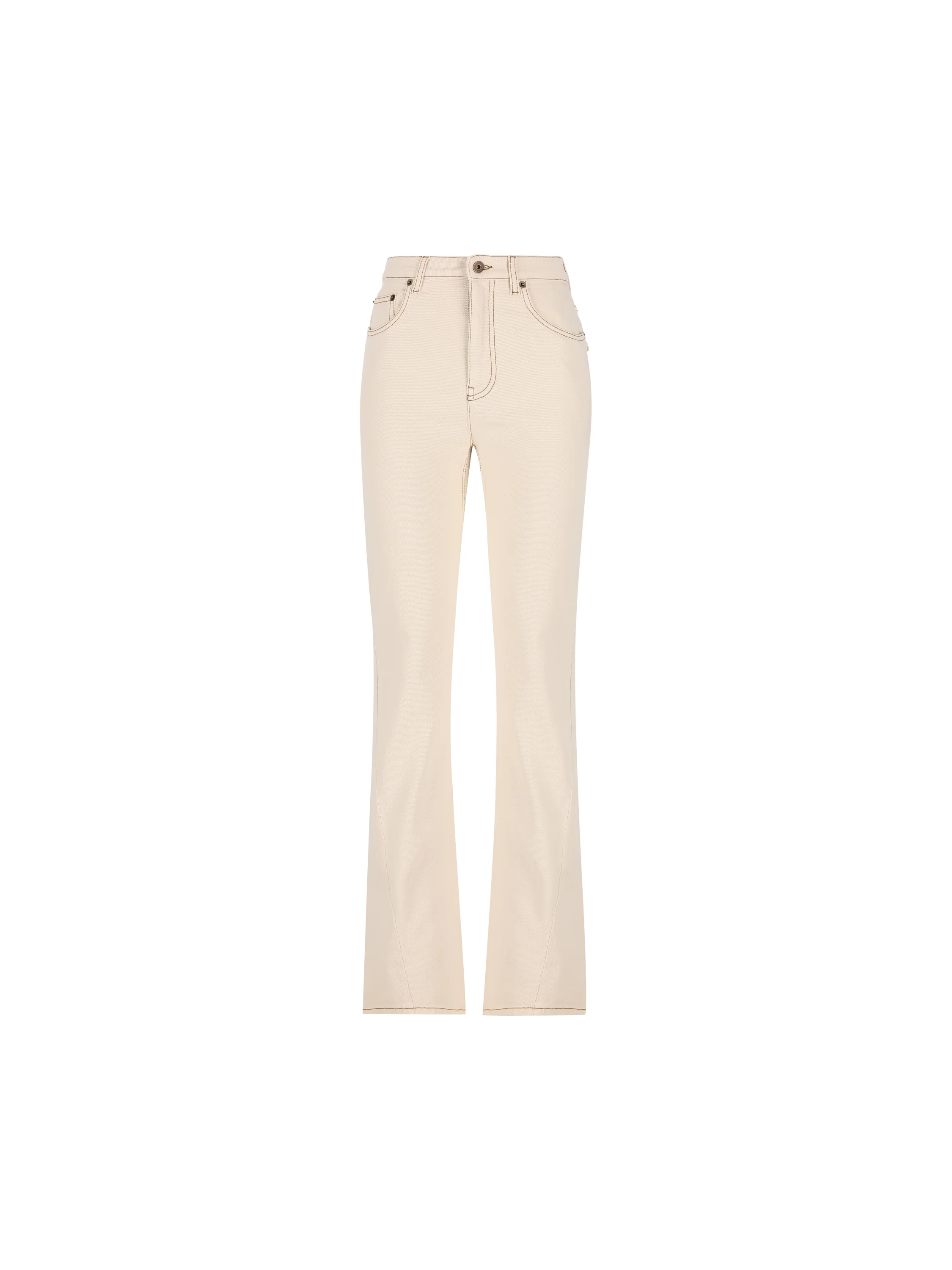 Jeans bootcut a vita alta con ricamo. 8118523 C3997 BURBERRY 