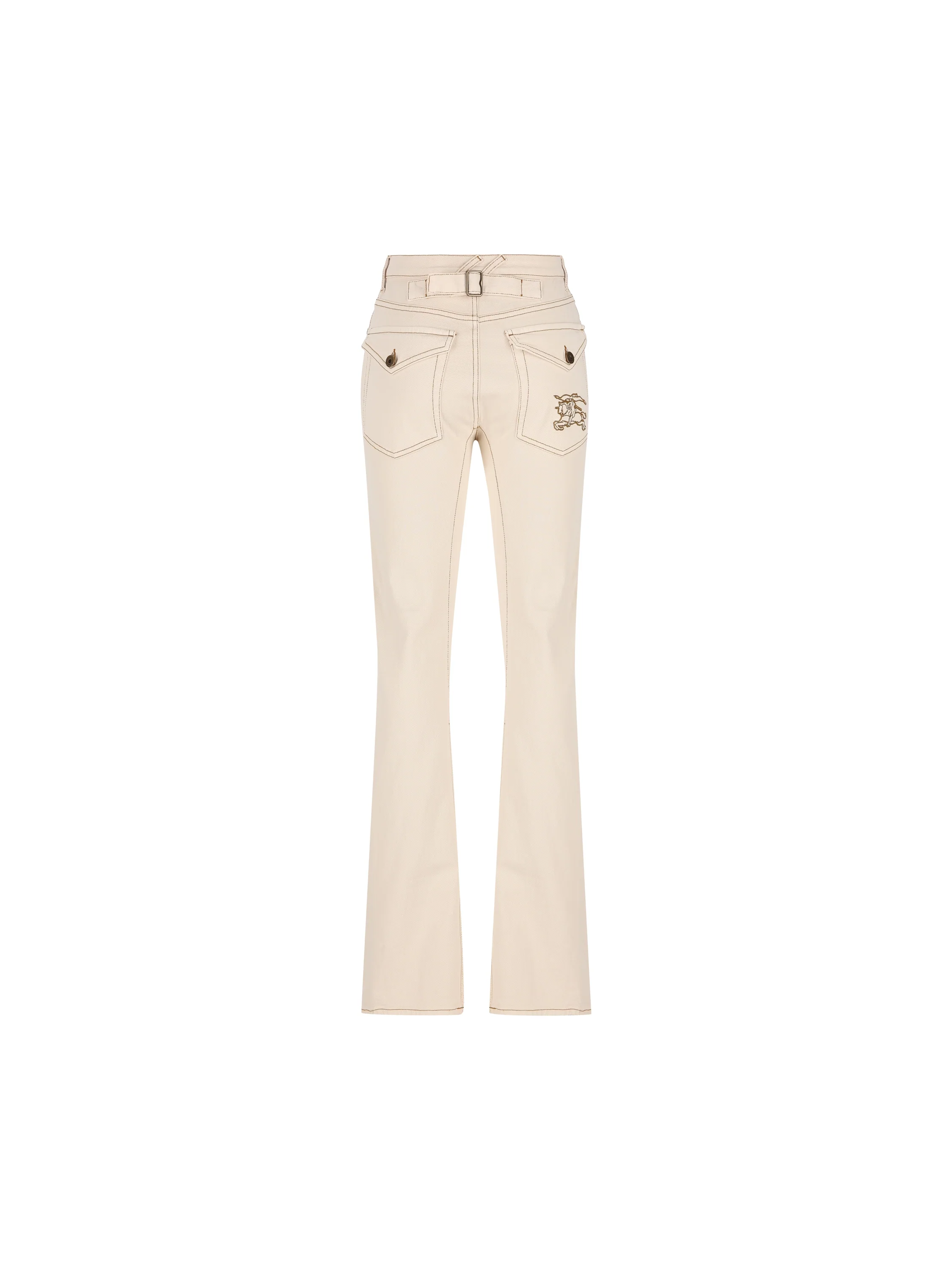 Jeans bootcut a vita alta con ricamo. 8118523 C3997 BURBERRY 
