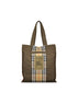 Borsa in poliestere e cotone. 8119072 A1336 BURBERRY 