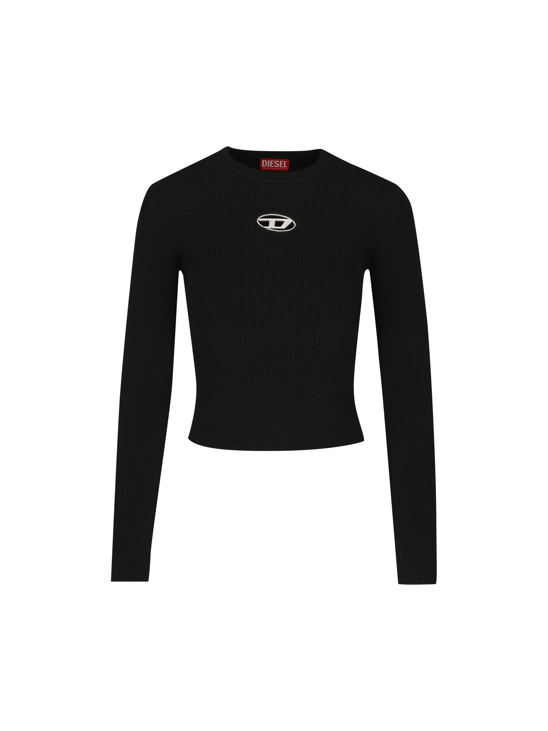 Top M-Valari a coste in viscosa con Oval D. A15328 0DLAX9XX DIESEL 