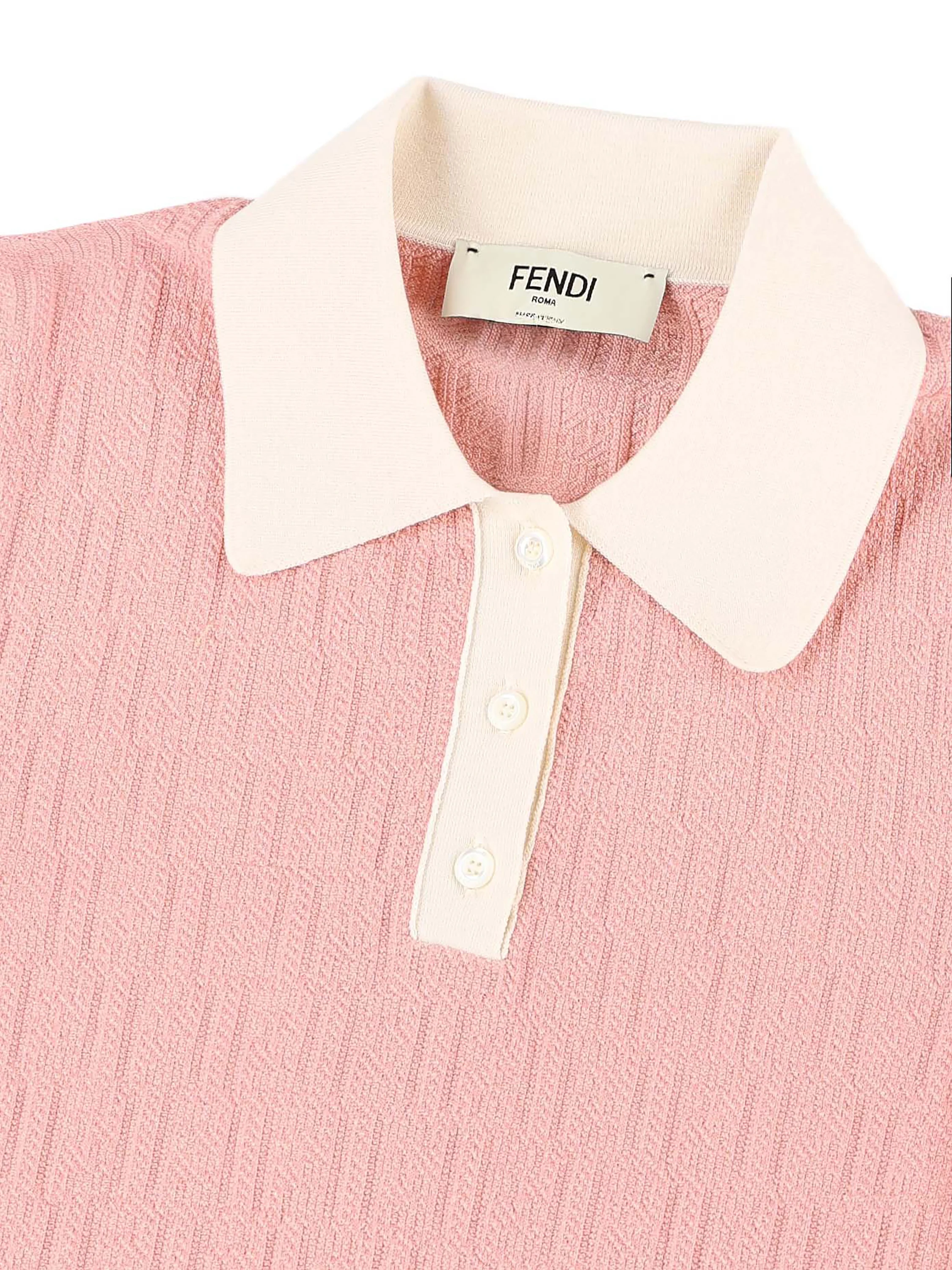 Abito realizzato in cotone e seta. FZDE35 AW4SF1W0S FENDI 