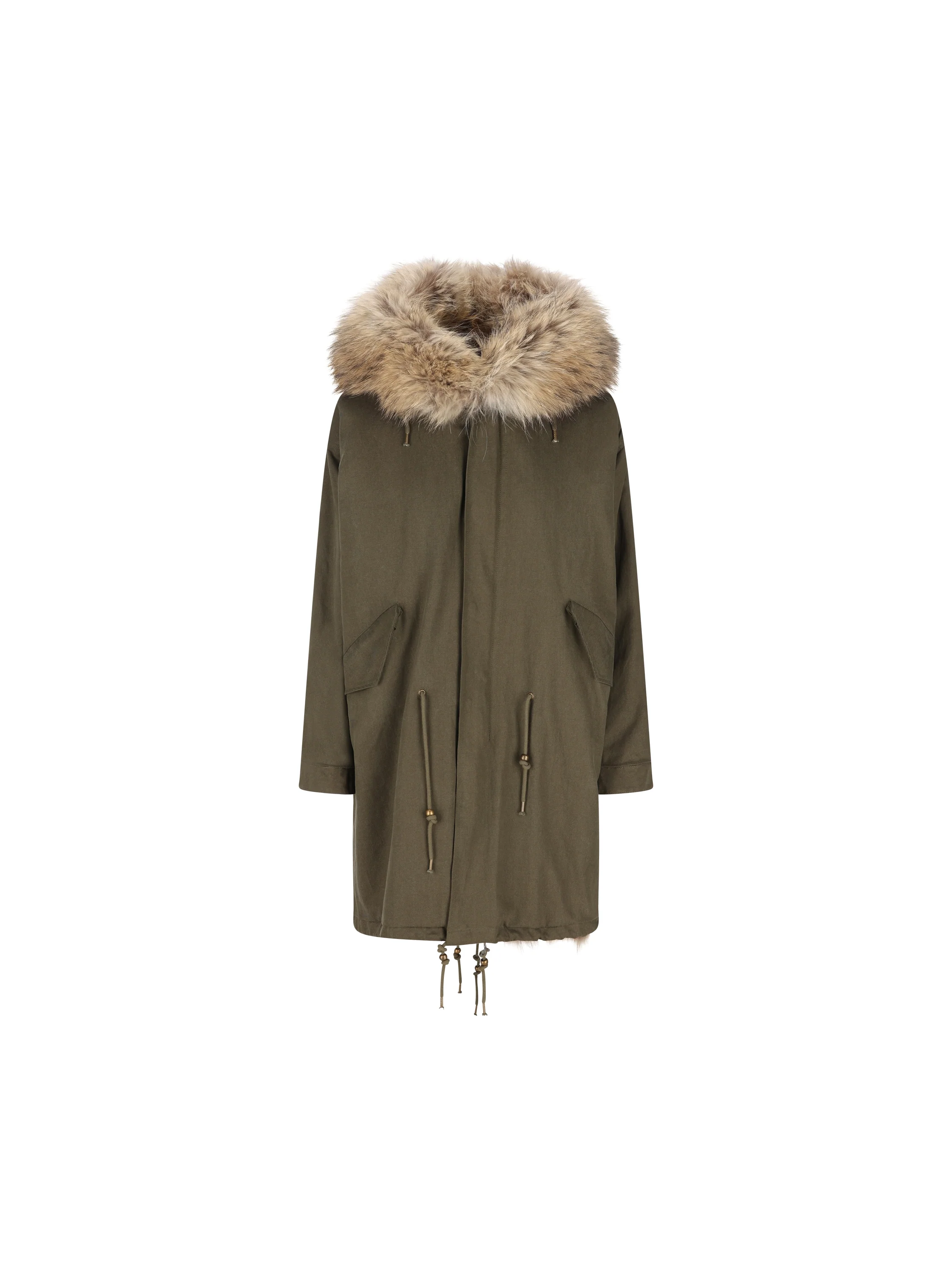 Giacca in misto cotone. PARKA-N8001 GRE FORTELA 