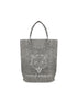 Borsa realizzata in feltro. BUCKETBAG FEWOLF FRANZ KRALER 
