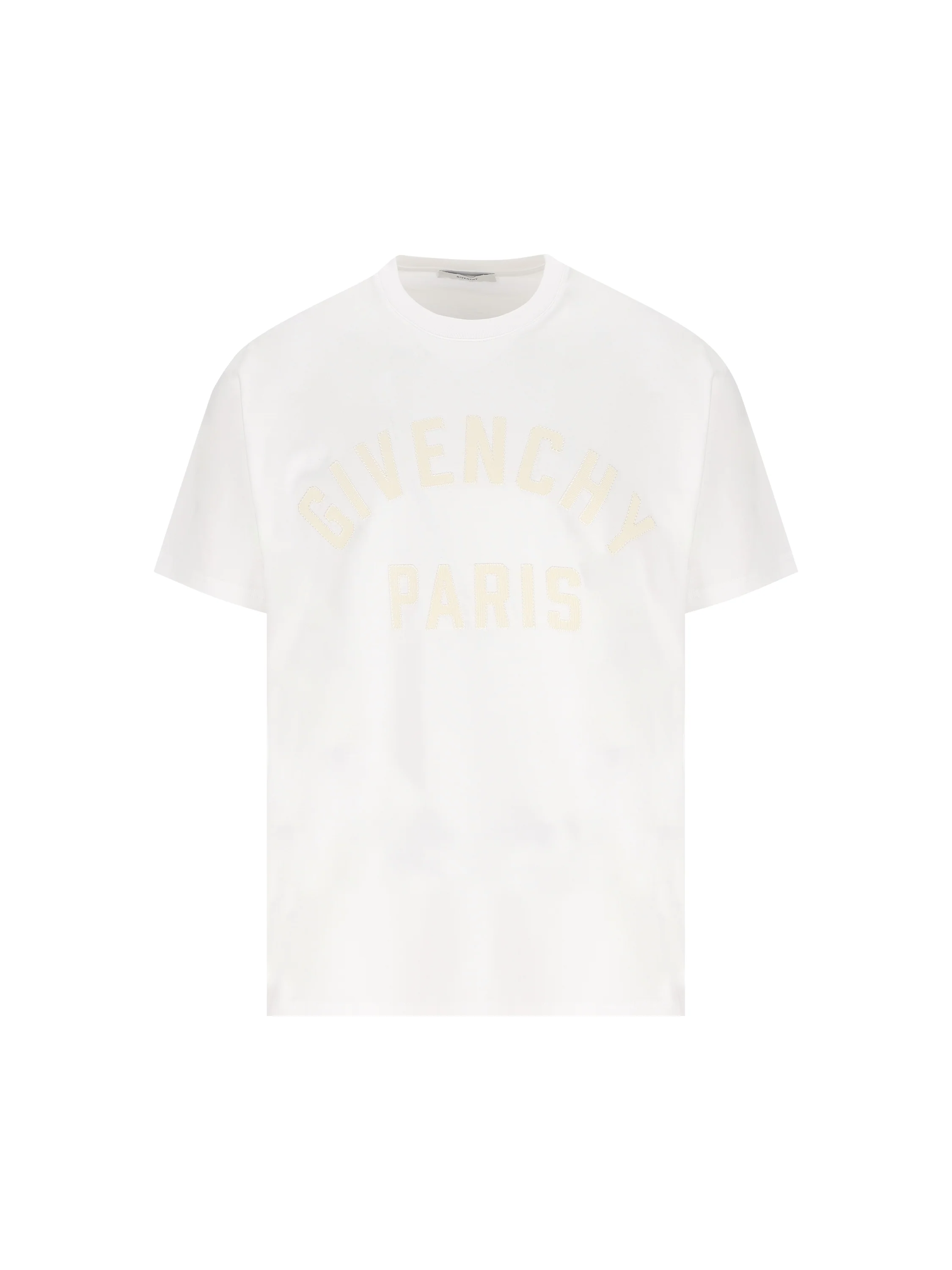 T-shirt GIVENCHY Paris in cotone bianco BM71NK3YRS 100 GIVENCHY 