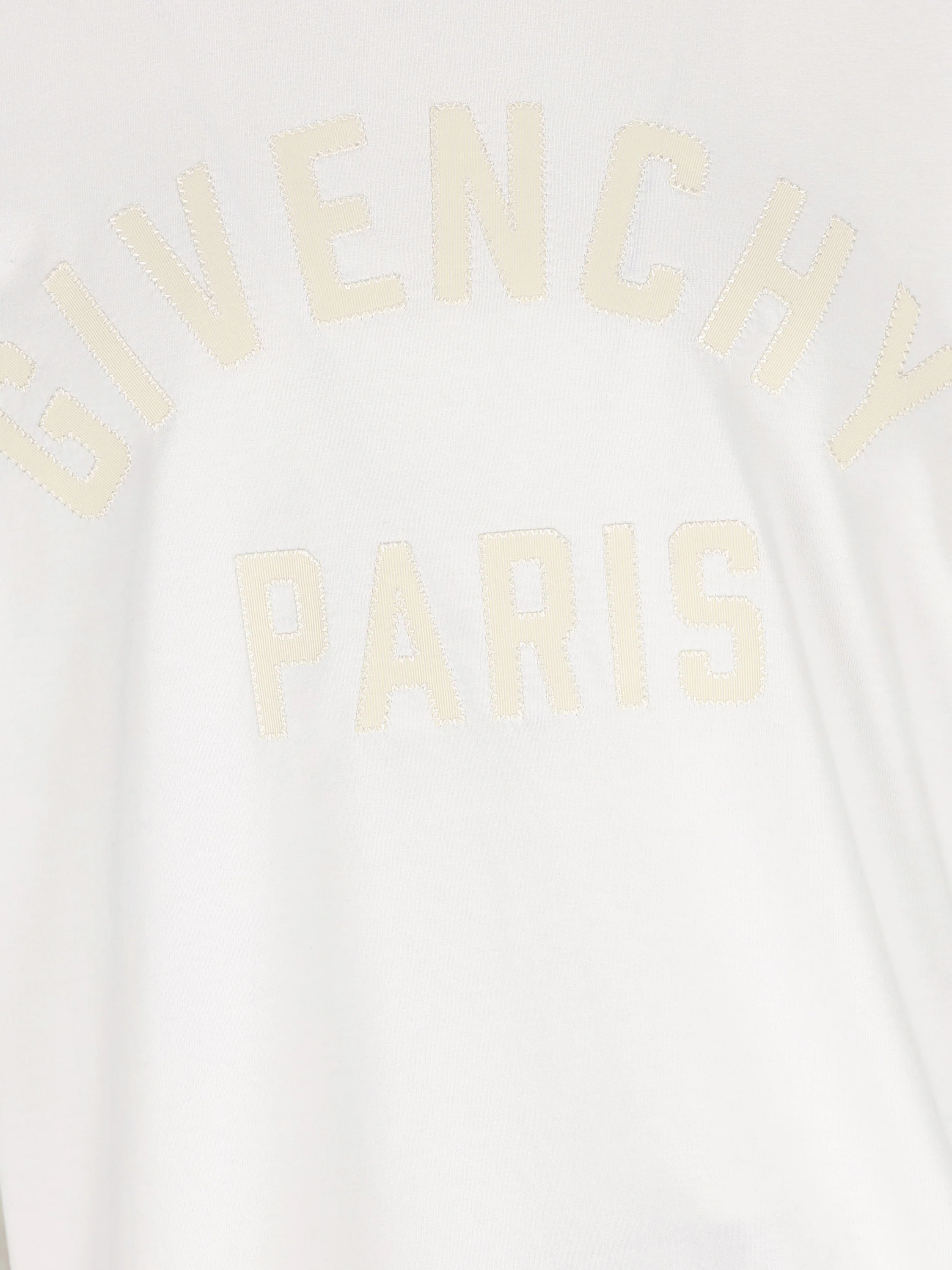T-shirt GIVENCHY Paris in cotone bianco BM71NK3YRS 100 GIVENCHY 