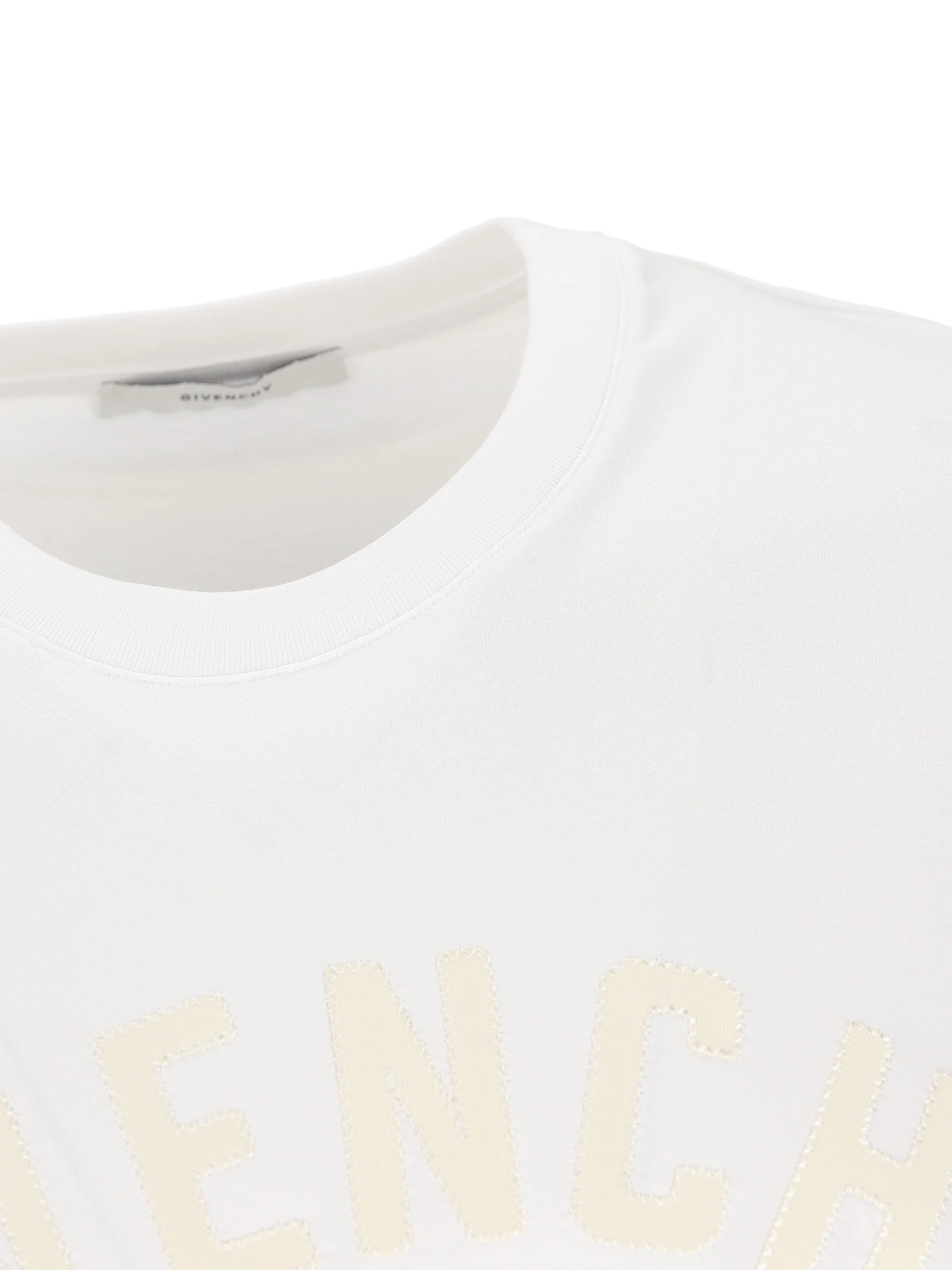 T-shirt GIVENCHY Paris in cotone bianco BM71NK3YRS 100 GIVENCHY