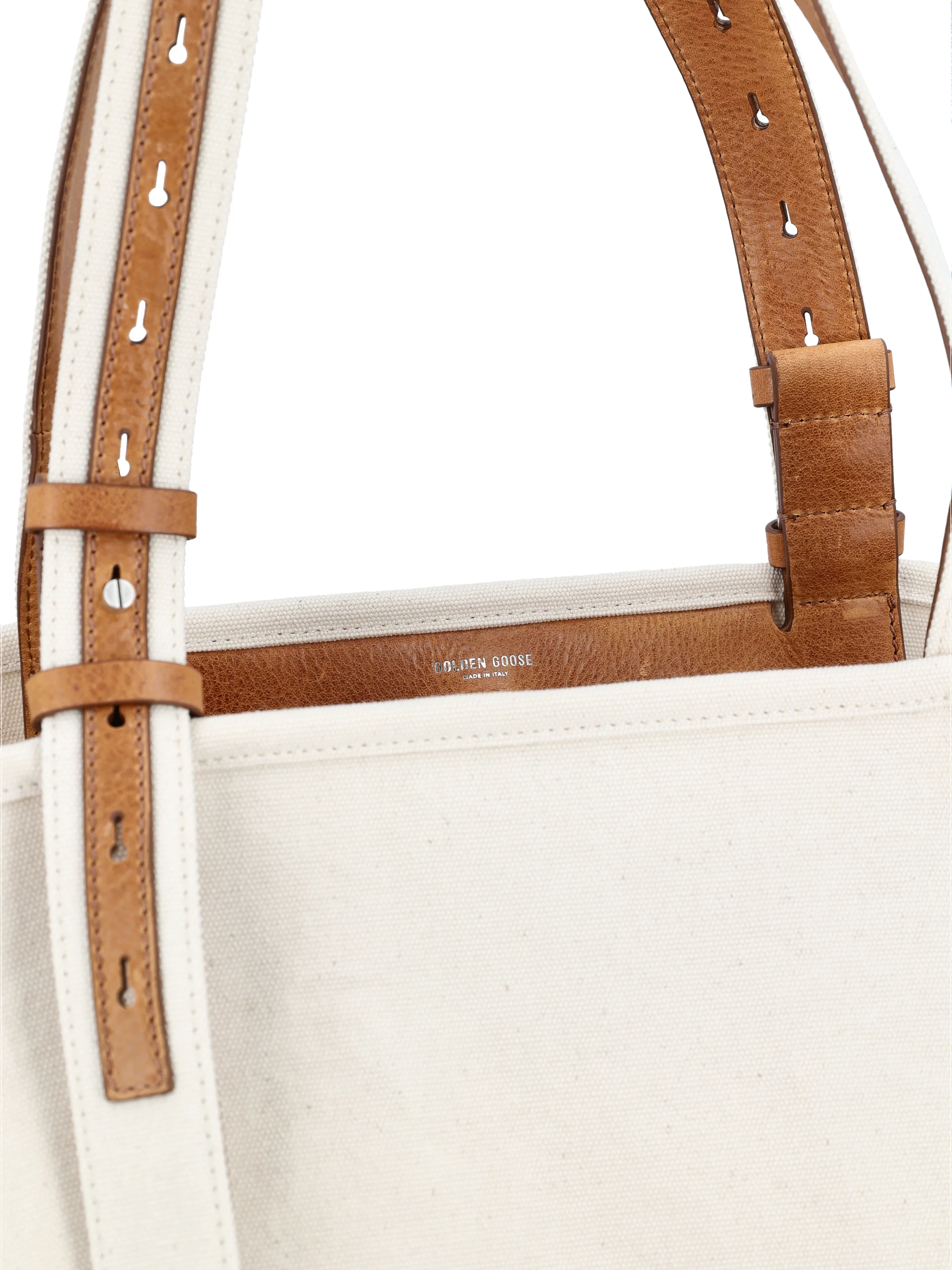 Borsa realizzata in canvas. GWA00694 A00086115232 GOLDEN GOOSE 