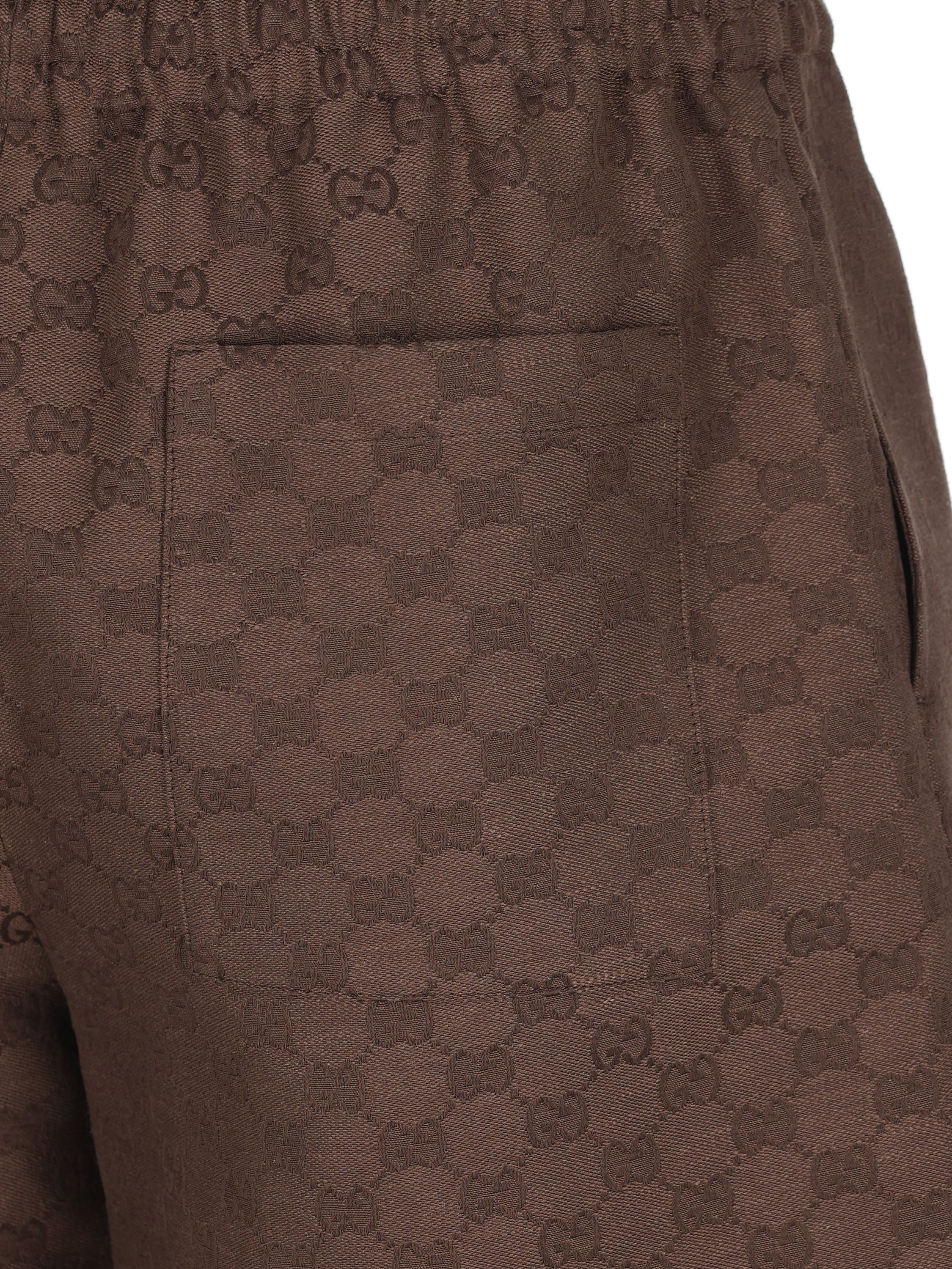 Shorts realizzati in misto lino. 810782 ZAM7G2063 GUCCI