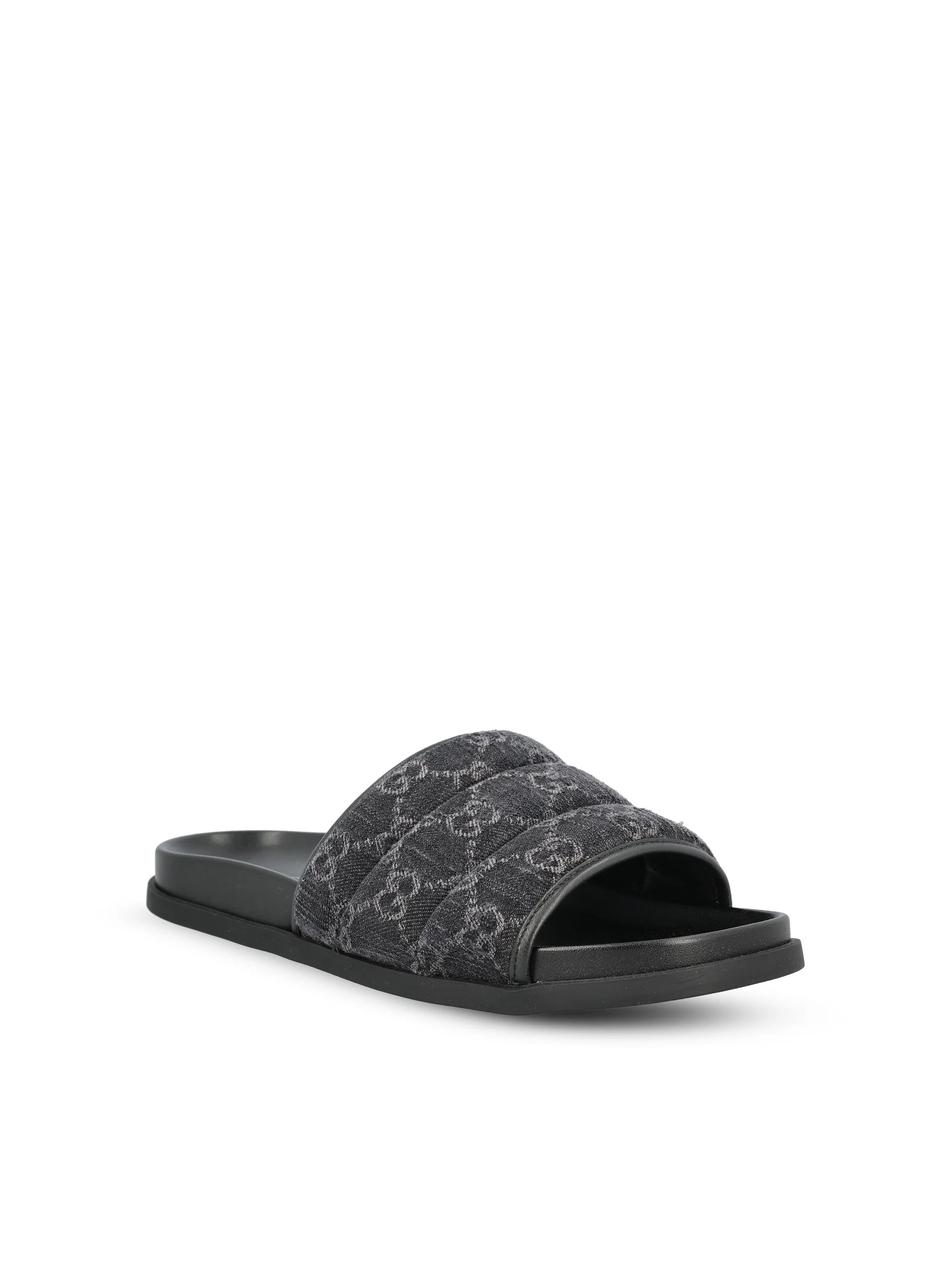 Sandalo realizzato in denim. 838089 FAFPY8473 GUCCI 