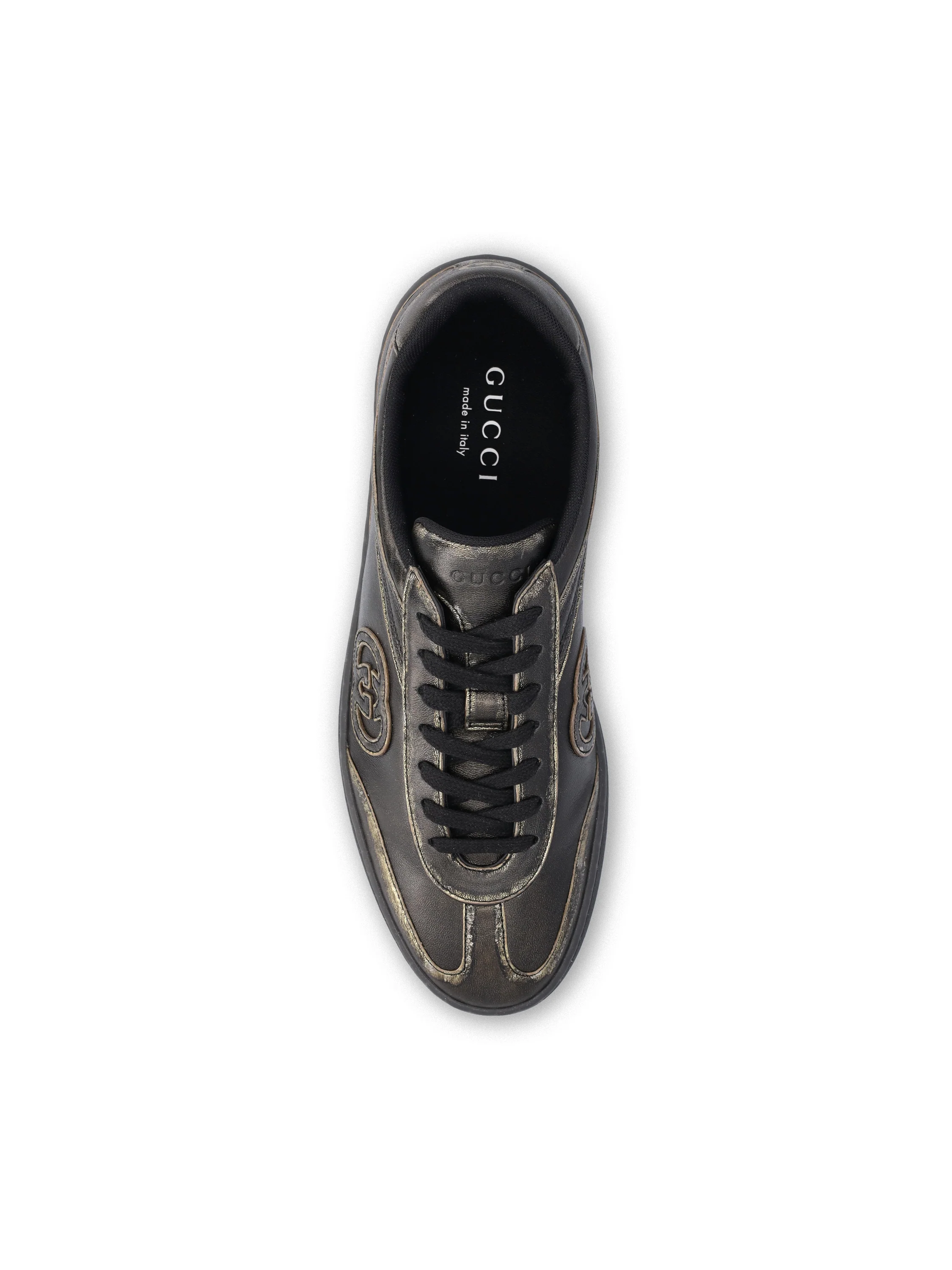 Sneakers realizzate in pelle. 845147 AAFTE8841 GUCCI 