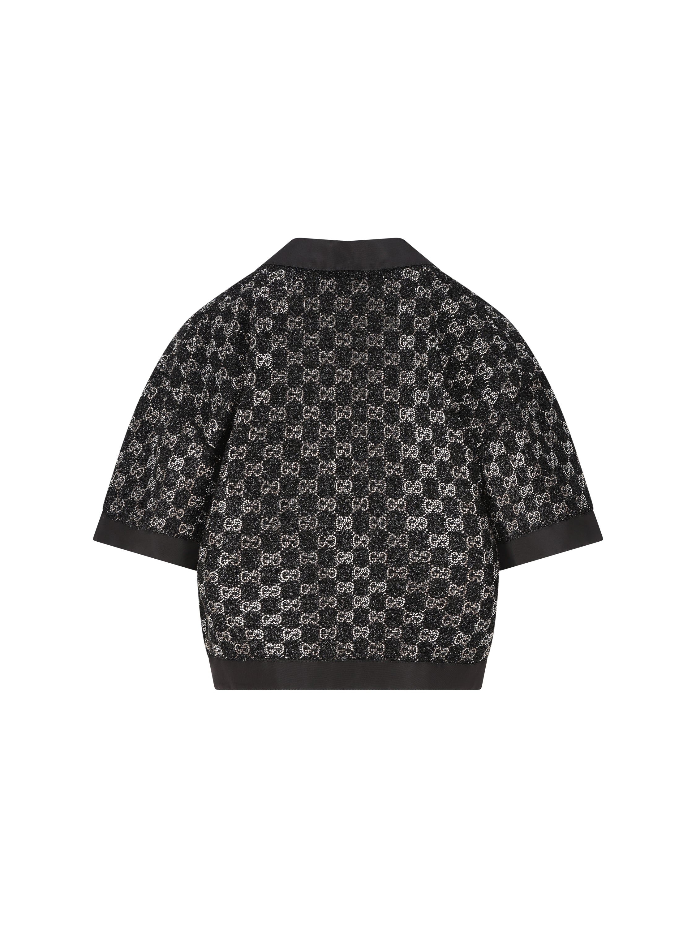 Maglia realizzata in viscosa e fibra metallizzata. 846682 ZARWY1000 GUCCI