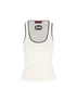 Canotta realizzata in viscosa e poliestere. 852456 XKFCZ9232 GUCCI 