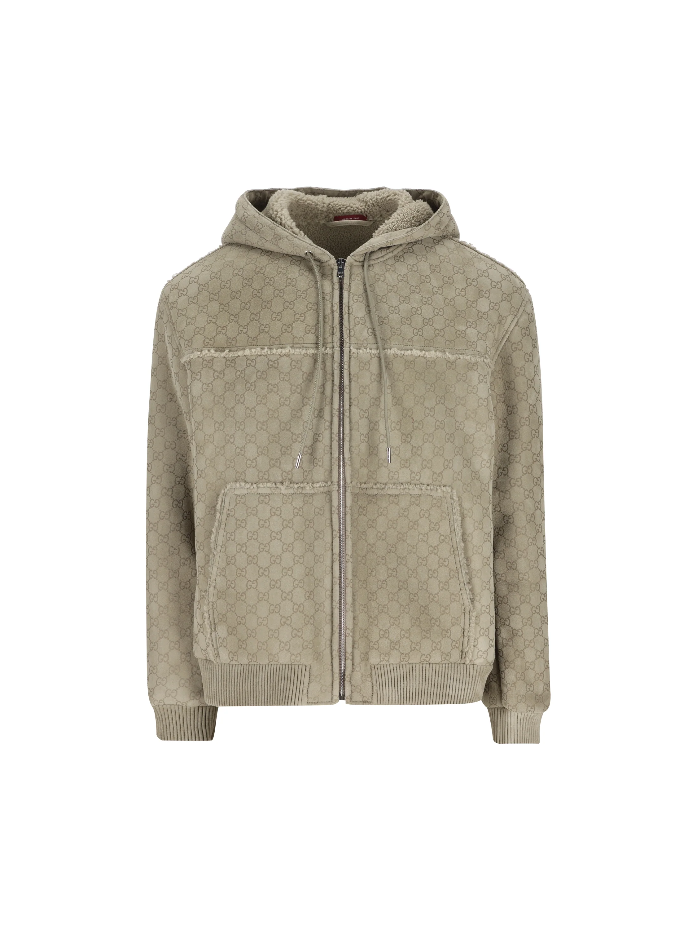 Felpa realizzata in pelliccia di agnello. 853271 XSAID2139 GUCCI 