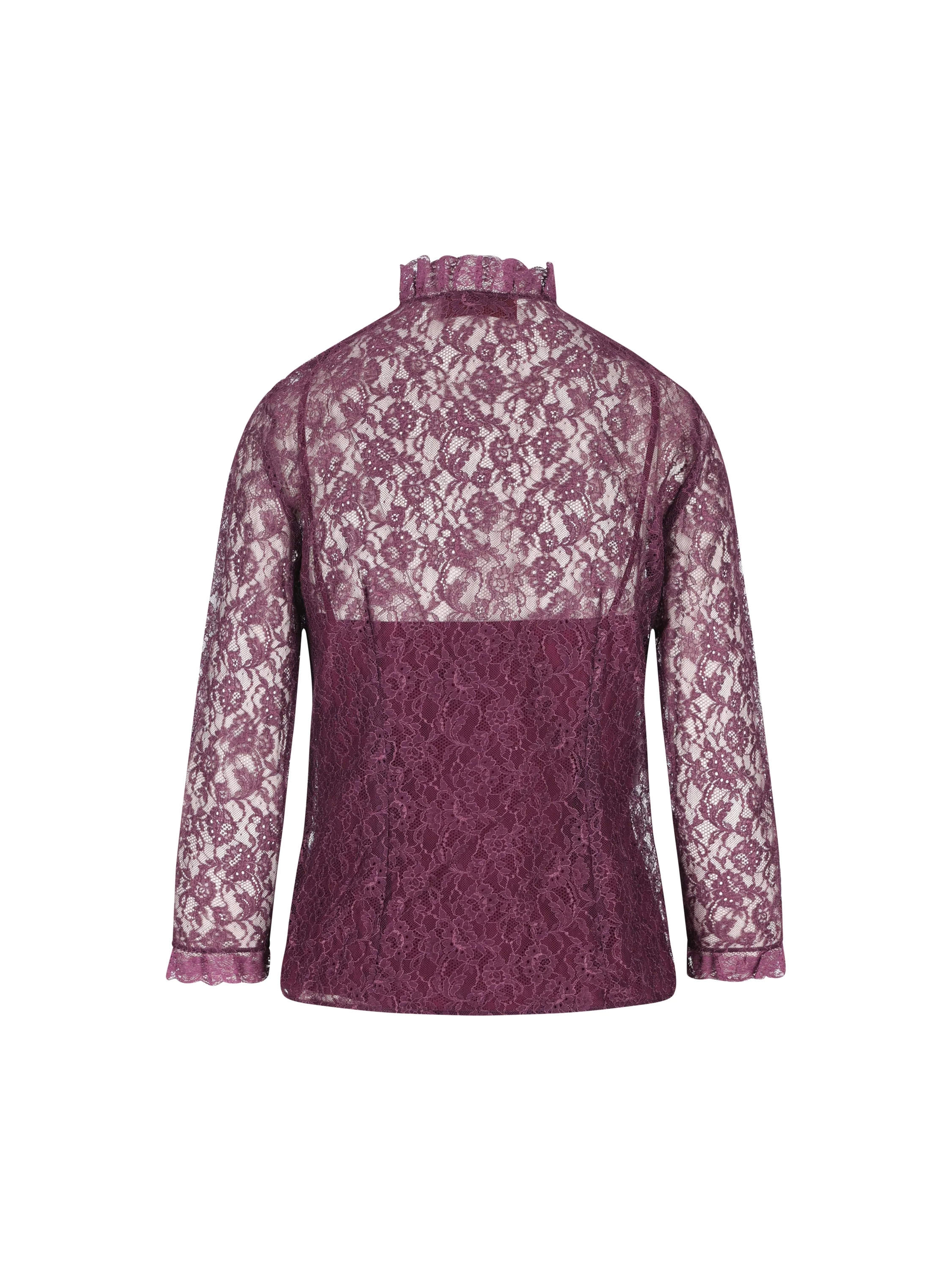 Camicia realizzata in pizzo<BR/> 854518 ZAUMU5533 GUCCI