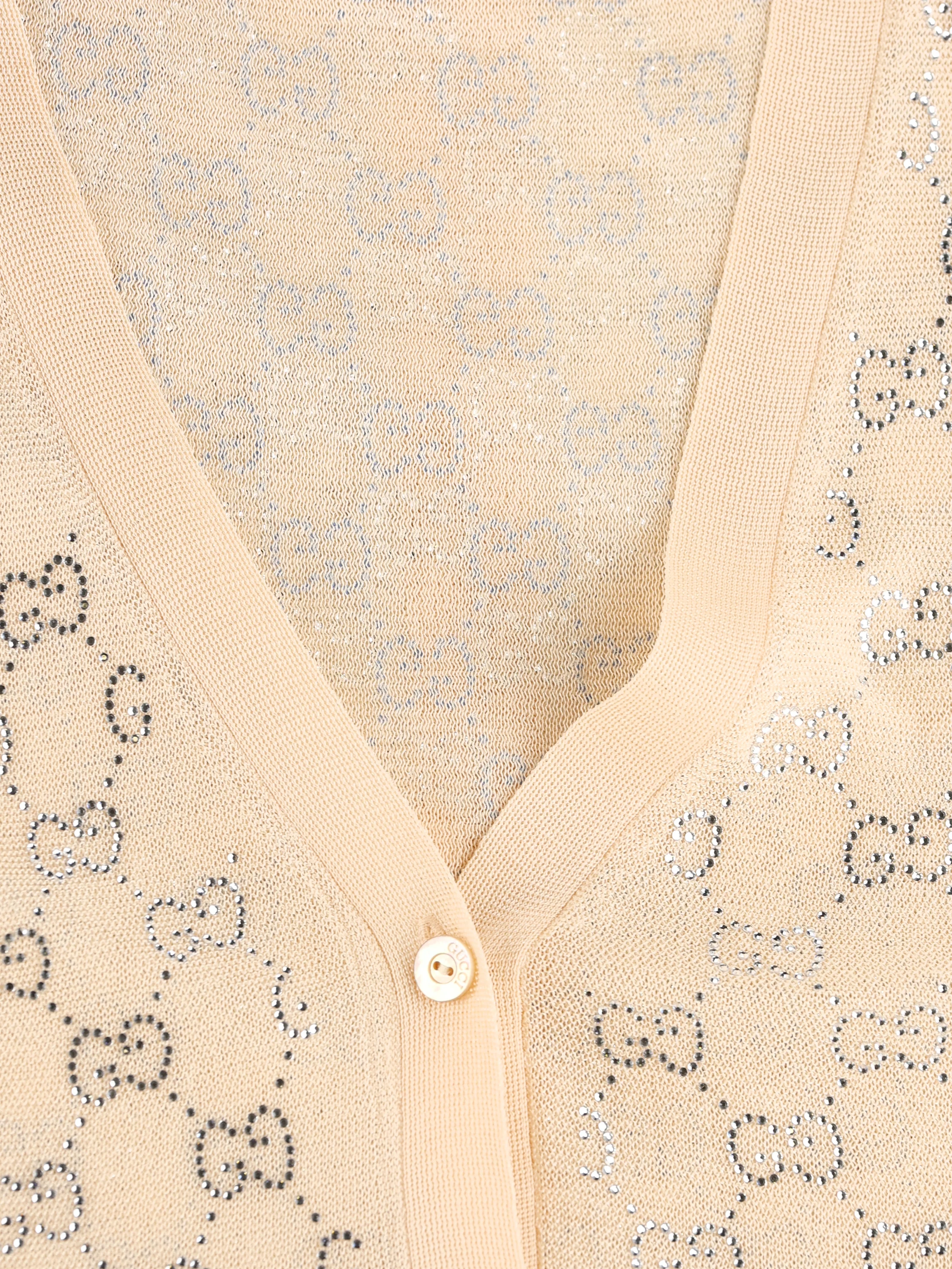 Cardigan realizzato in seta. 856133 XKFC55012 GUCCI