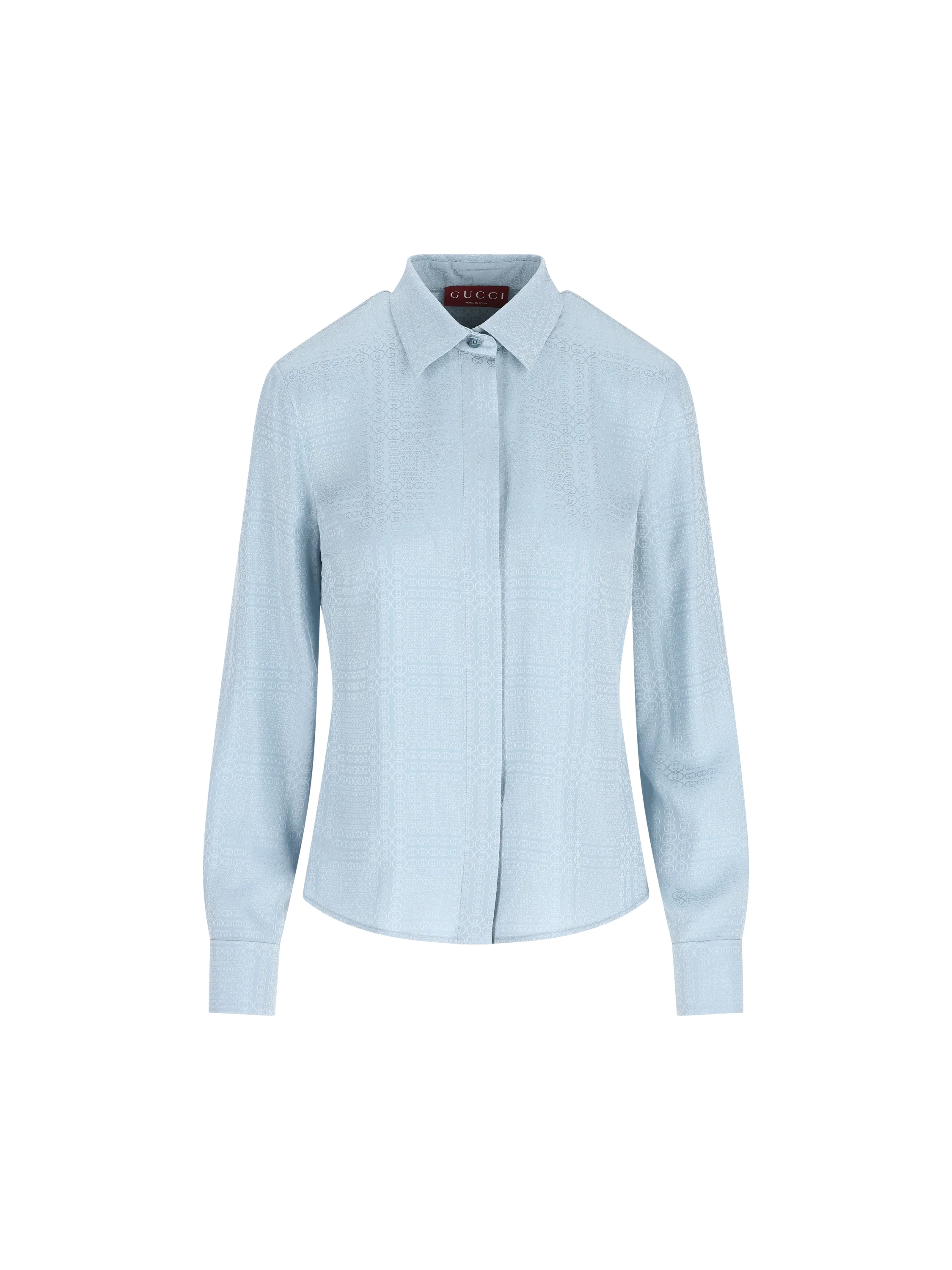 Camicia realizzata in seta. 858623 ZAT904870 GUCCI 