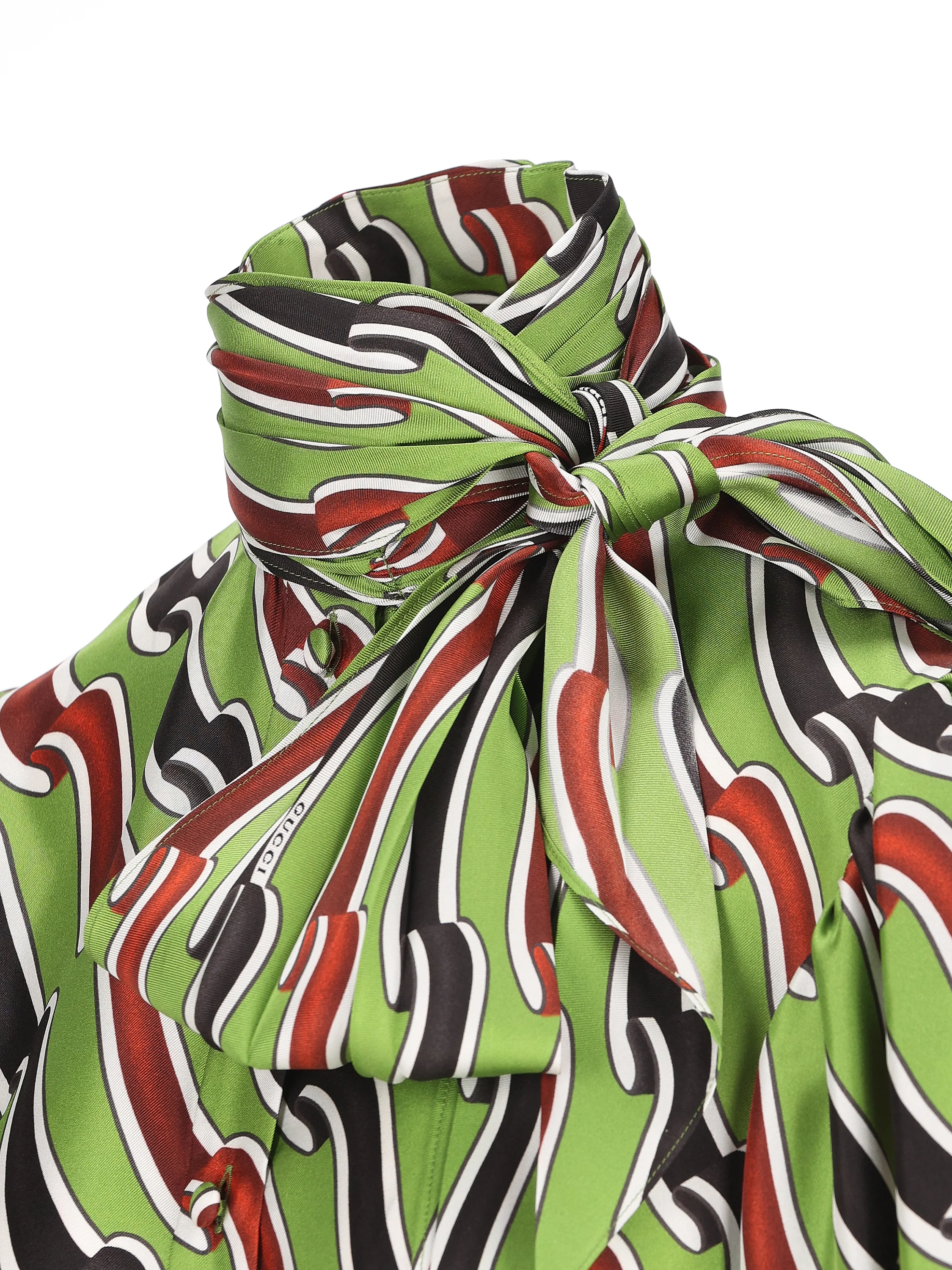 Abito realizzato in seta. 859460 ZAUOR3010 GUCCI 