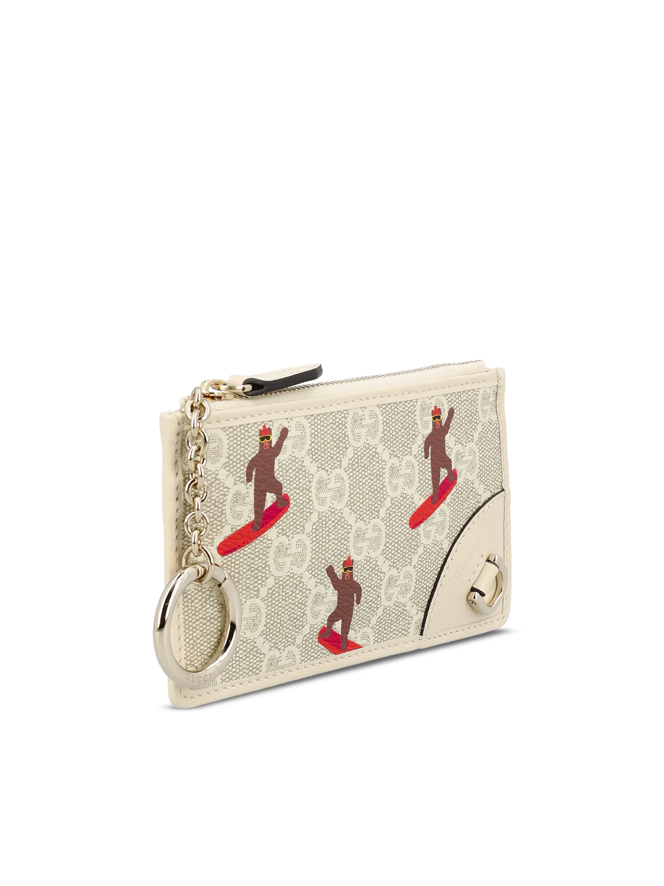 Portachiavi realizzato in tessuto rivestito. 859676 FAFP59645 GUCCI 