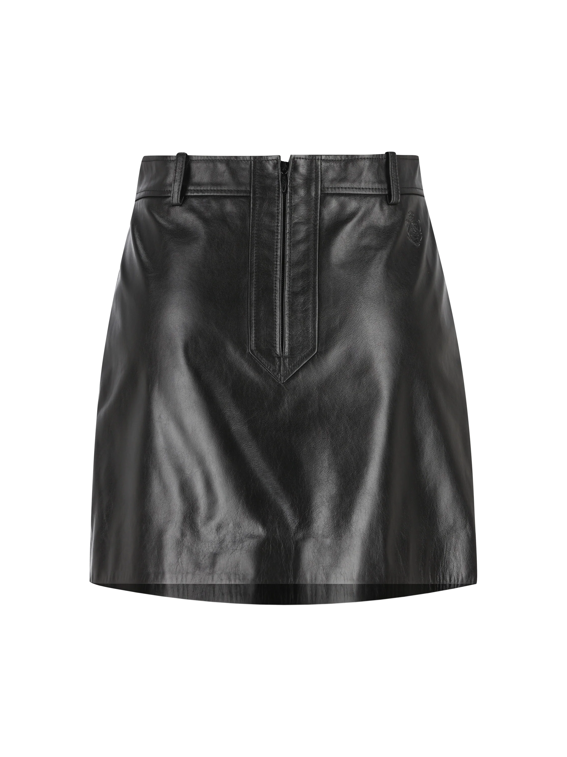 Minigonna realizzata in pelle. 860694 XNA6E1000 GUCCI 