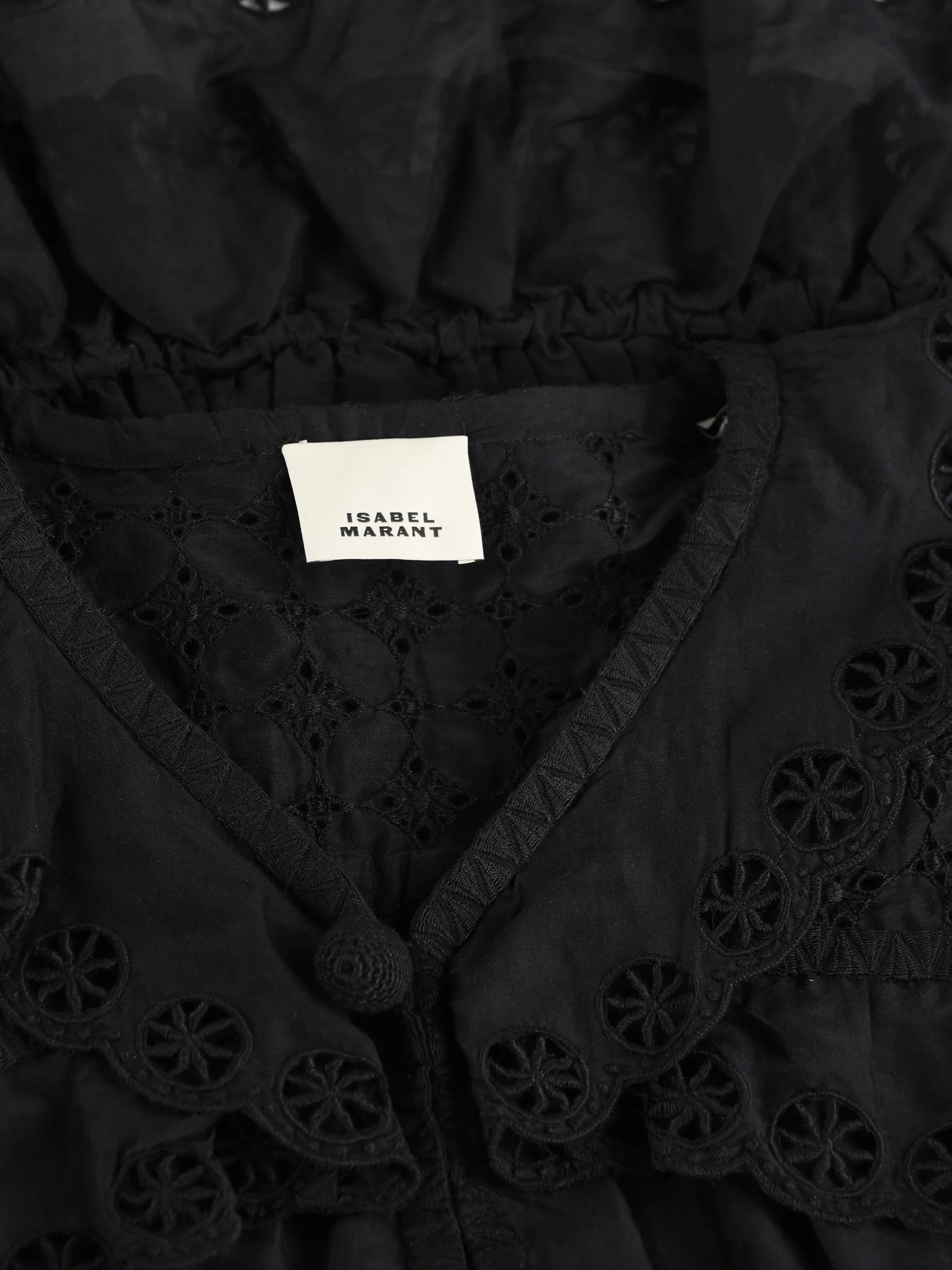 Camicia realizzata in camicia e seta. 26EHT0886FA-D2J17I 01BK ISABEL MARANT 
