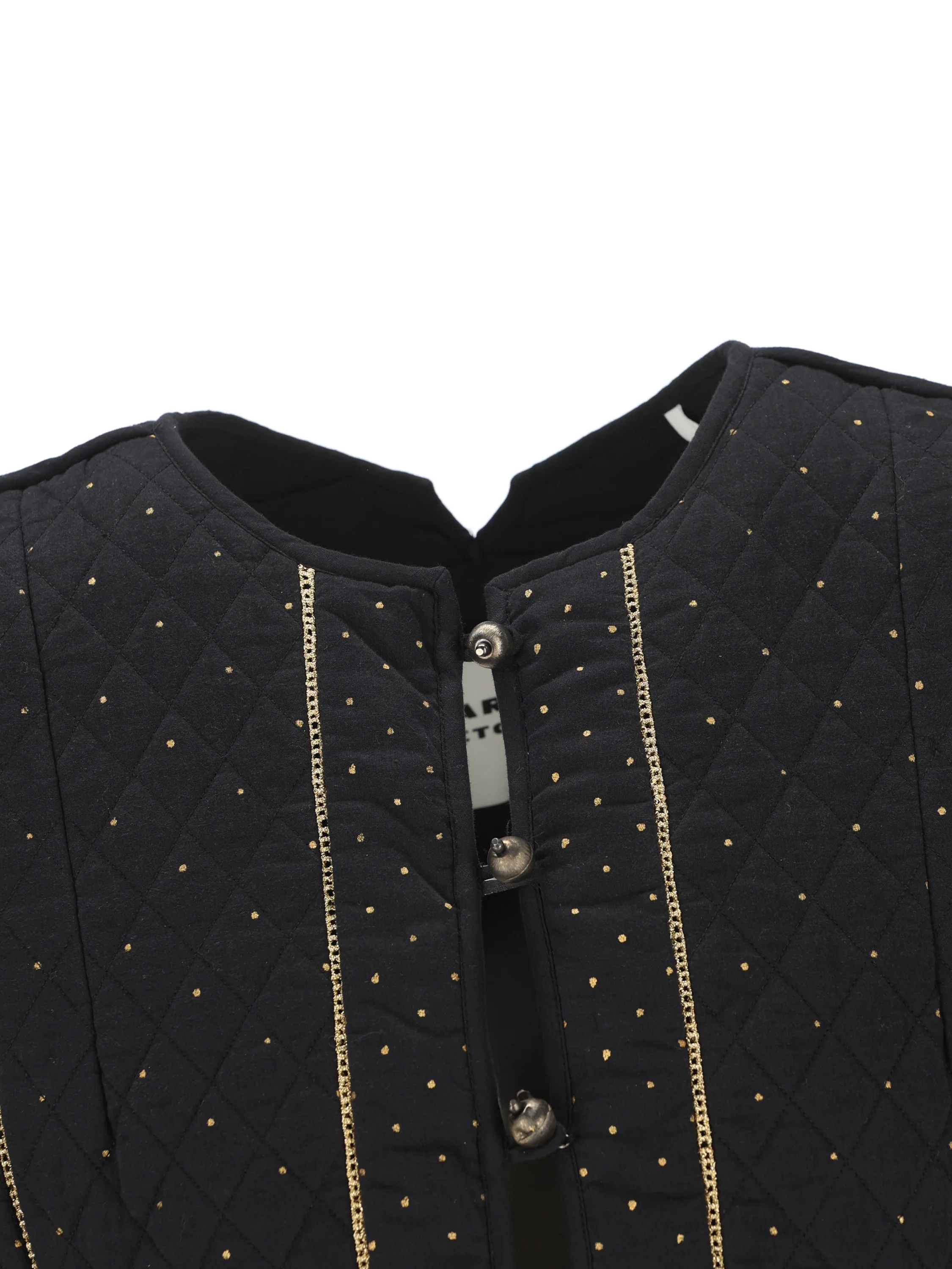 Gilet realizzato in cotone. 26PGI0078FA-D1J03E 01BK ISABEL MARANT 