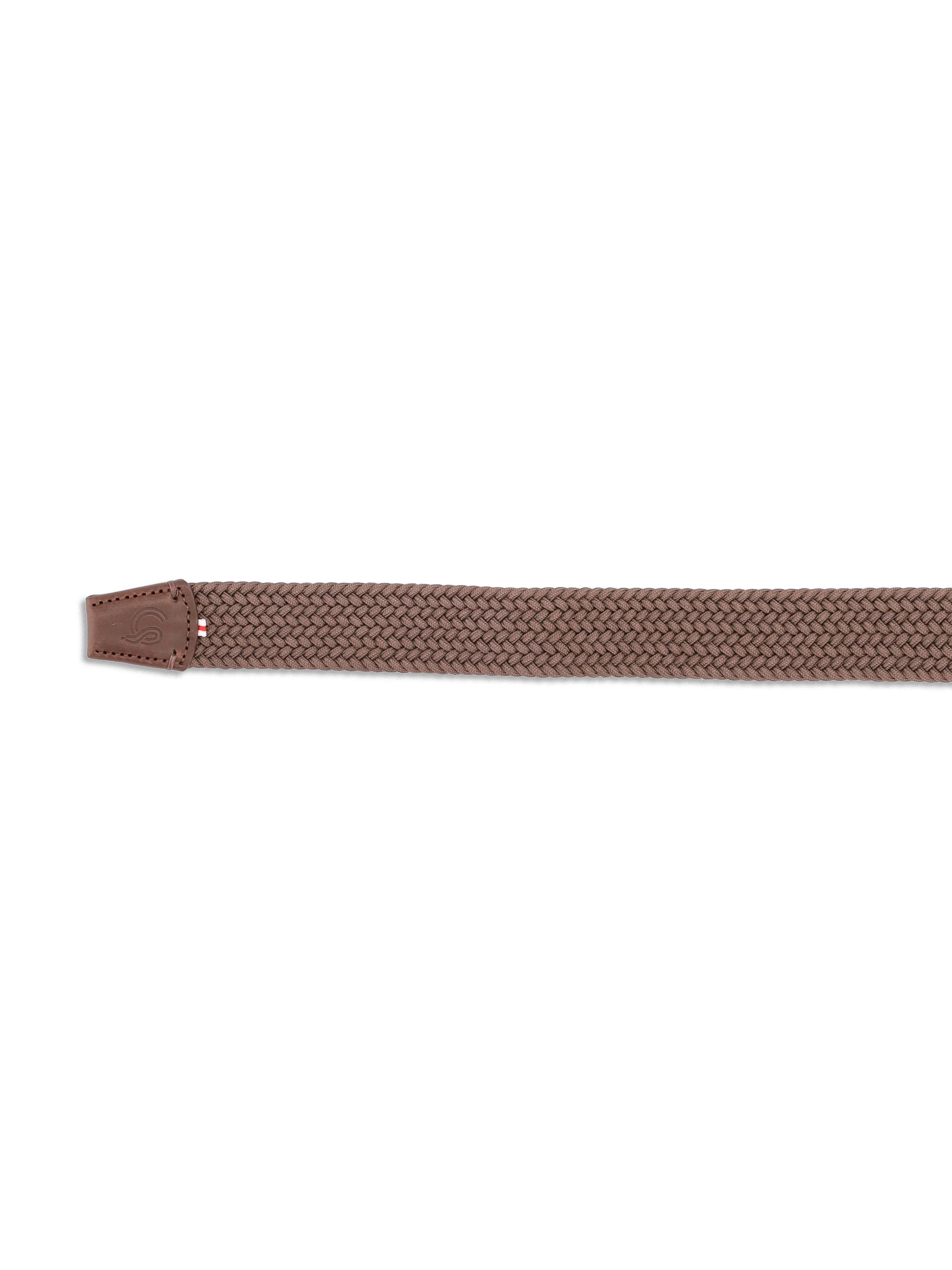 Cintura realizzata in pelle conciata al vegetale. LBFLOBRO B10-100580 LA BOUCLE 