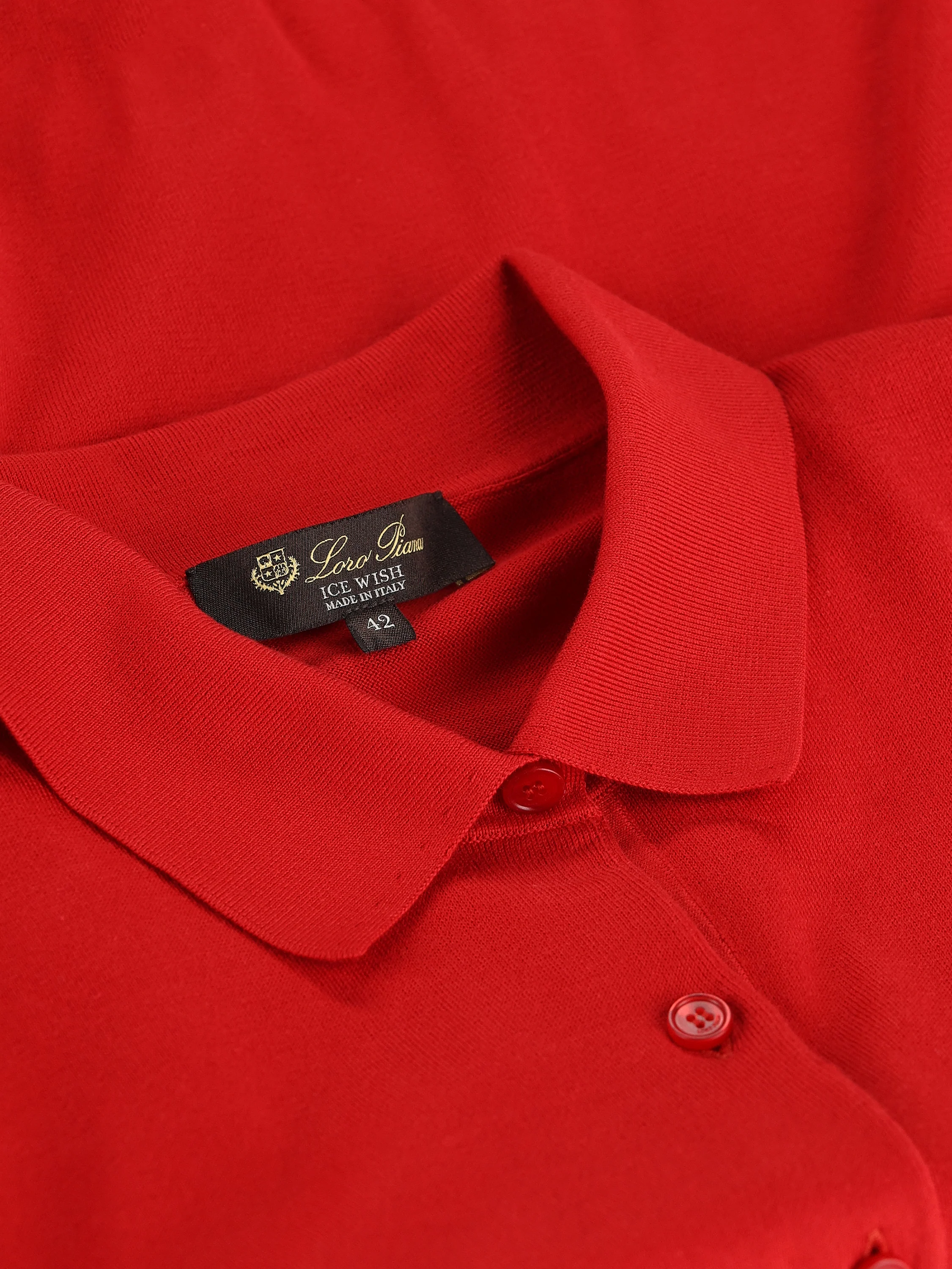 Polo realizzata in cotone. FAP2470 R0AN LORO PIANA 