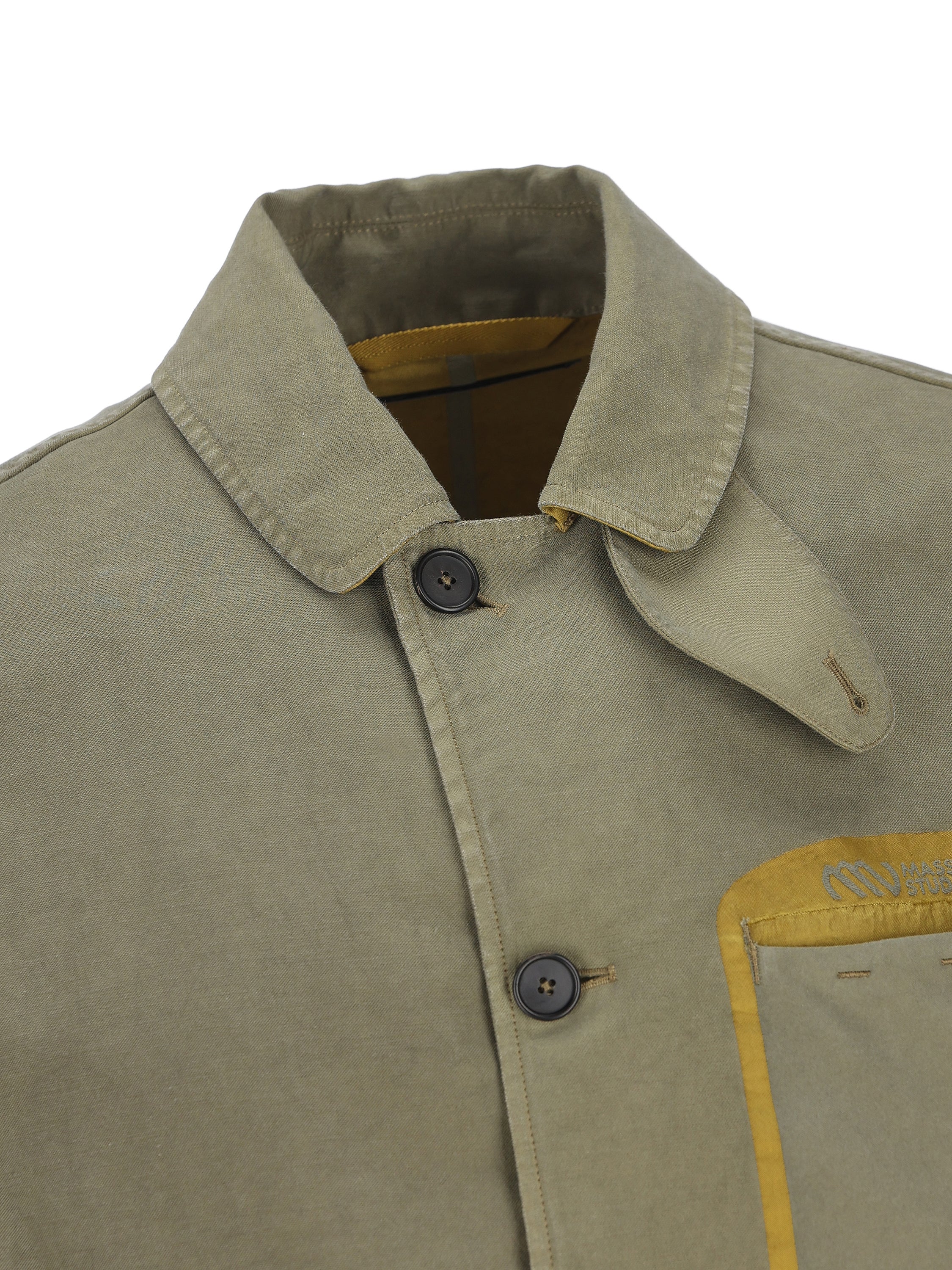 Giacca realizzata in poliammide e cotone. MBZ200A11 0685G652 MASSIMO OSTI STUDIO