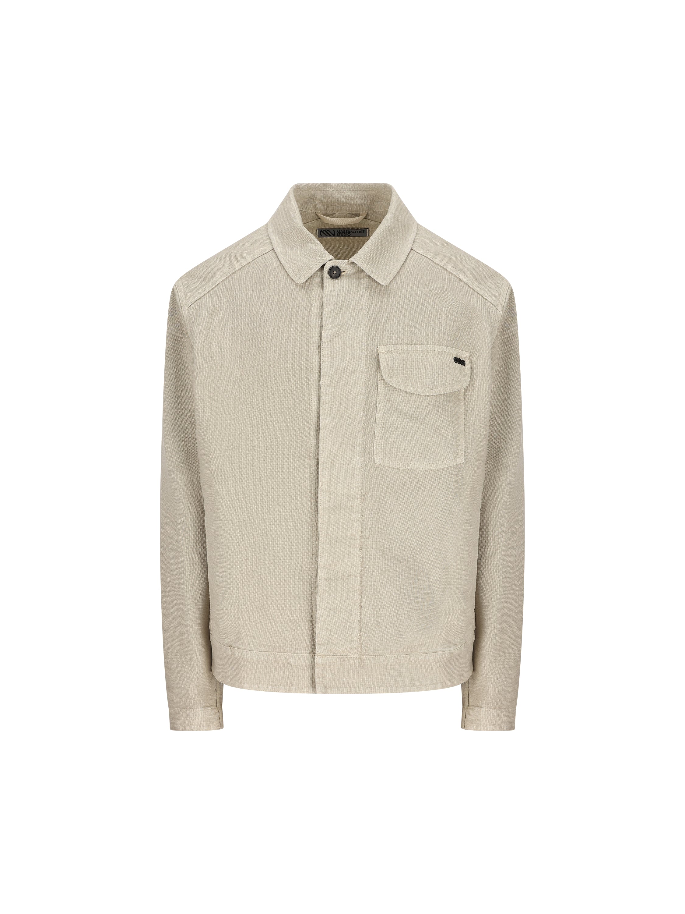 Giacca in misto cotone. MOW300A11 0637O310 MASSIMO OSTI STUDIO 