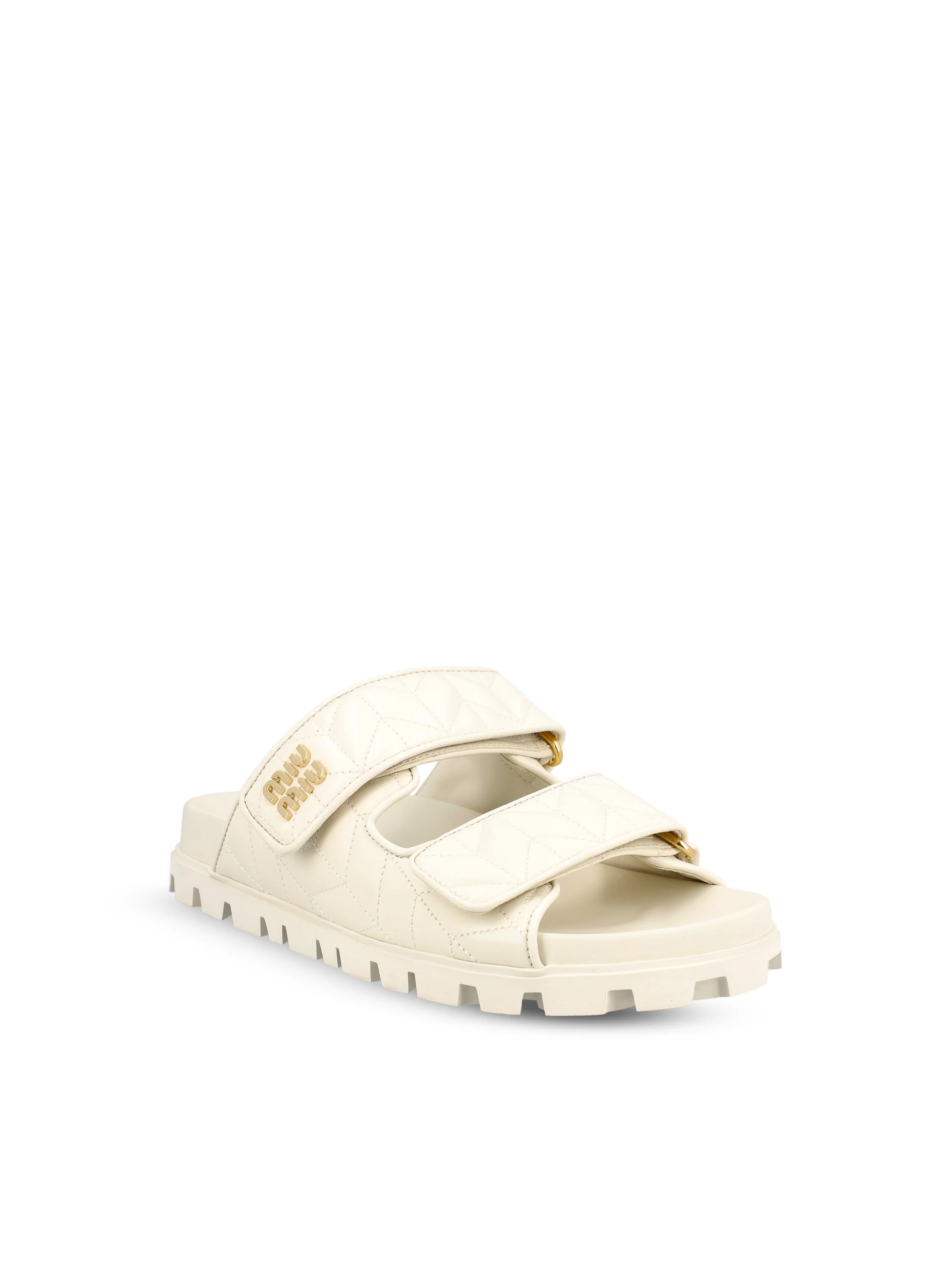 Sandali realizzati in pelle di agnello. 5XX640 88TF0009 MIU MIU