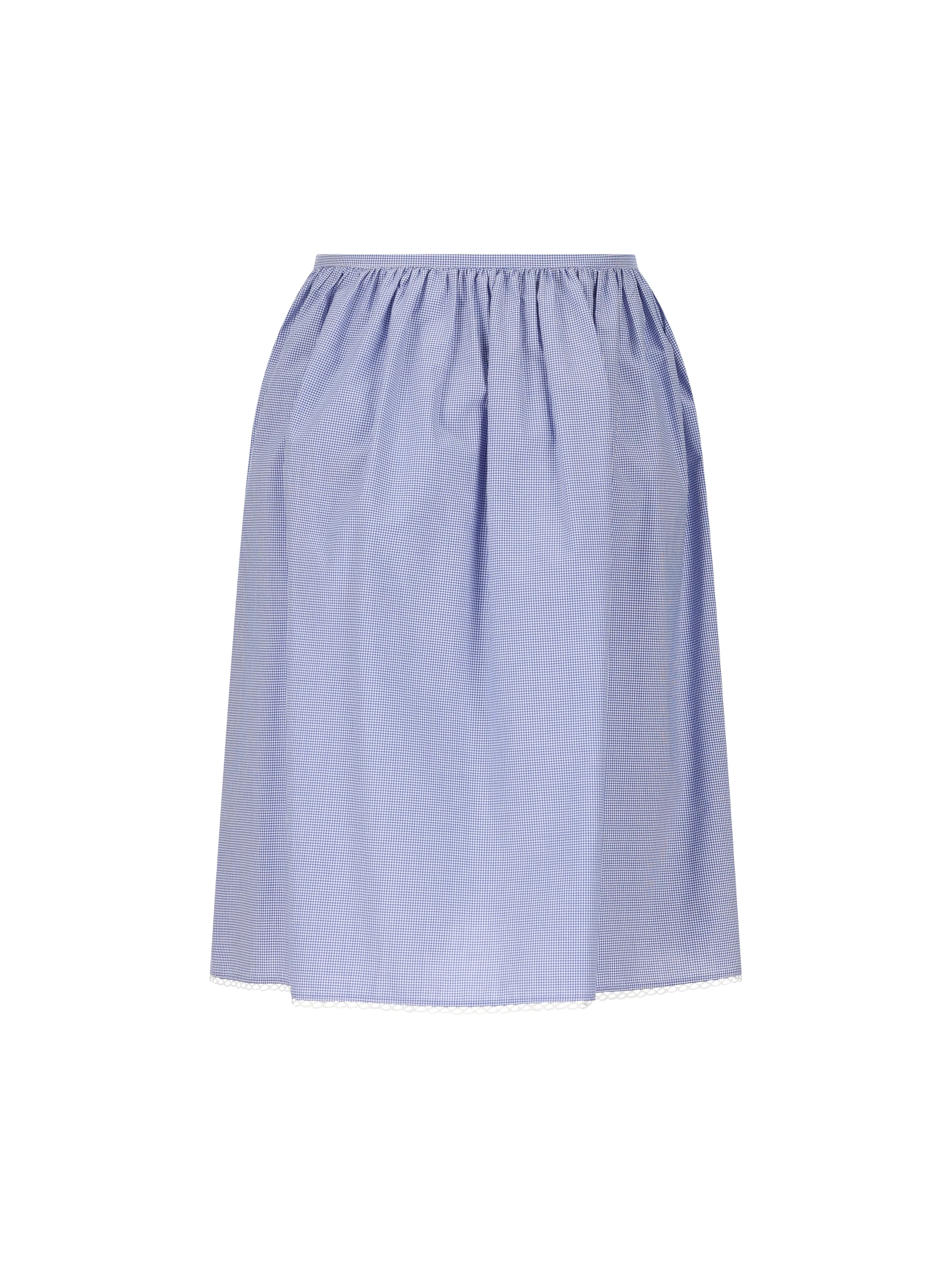 Gonna realizzata in cotone. MG2425 187GF0AZ1 MIU MIU