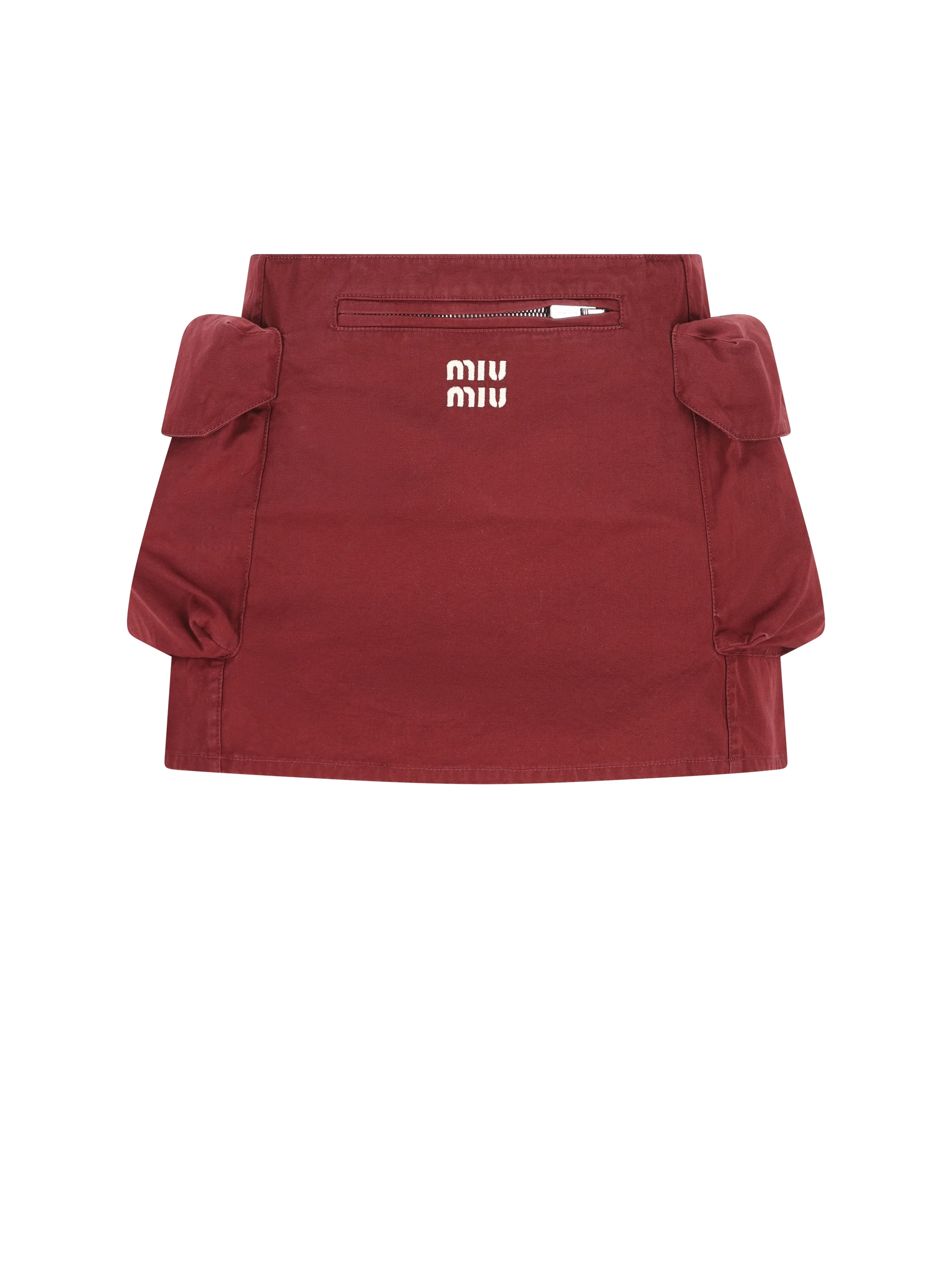 Gonna realizzata in cotone. MG2610 19CVF0399 MIU MIU 