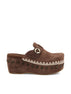 Clog realizzate in suede. SW611001A DPB MOU 